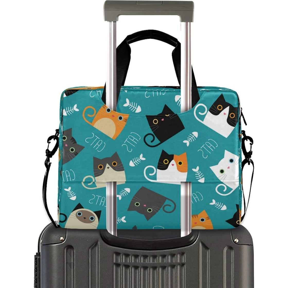 Bolsa para Laptop 15.6" Floral Vintage CCDMJ - Funda Mujer