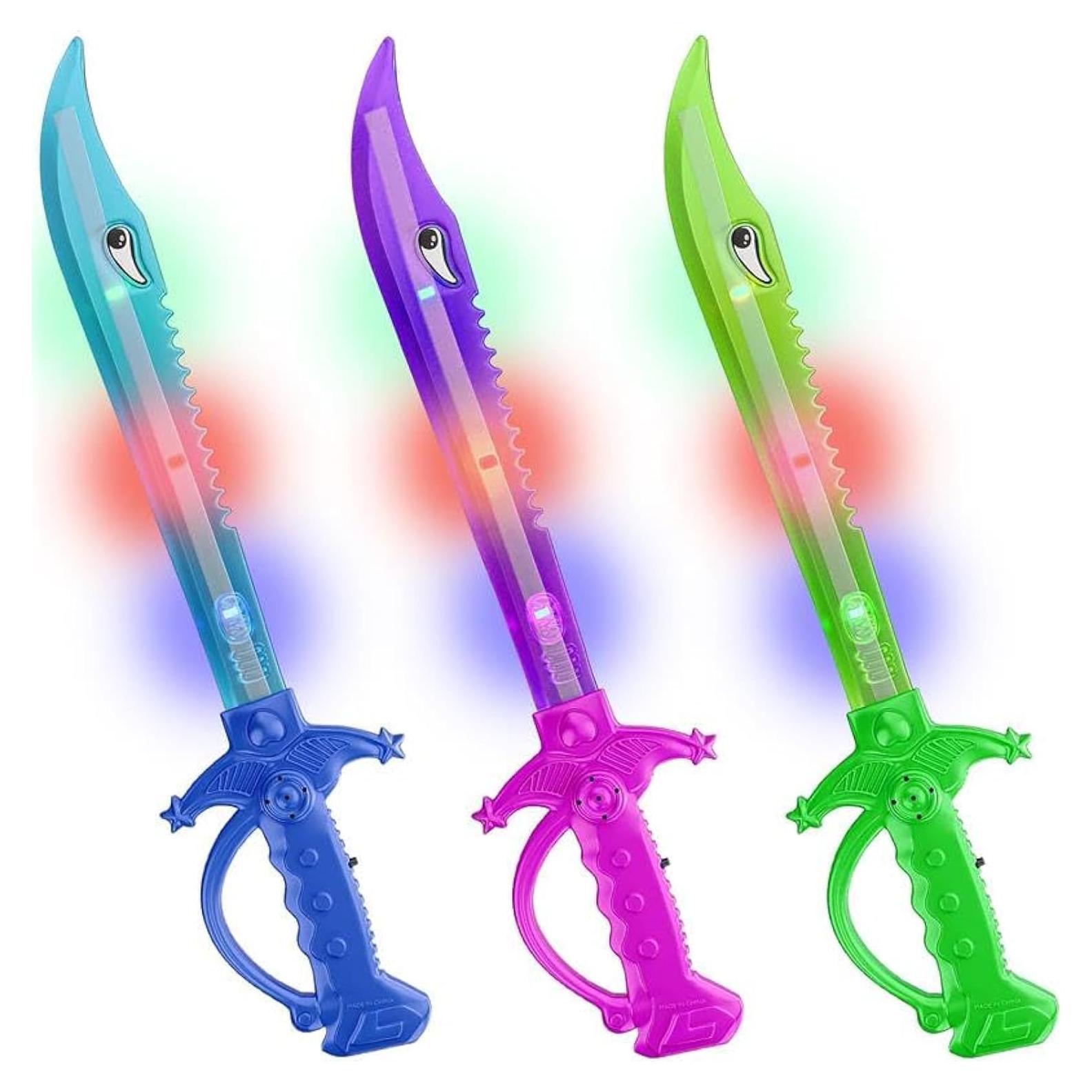 Set de 3 Espadas Iluminadas ArtCreativity 38,1 cm LED