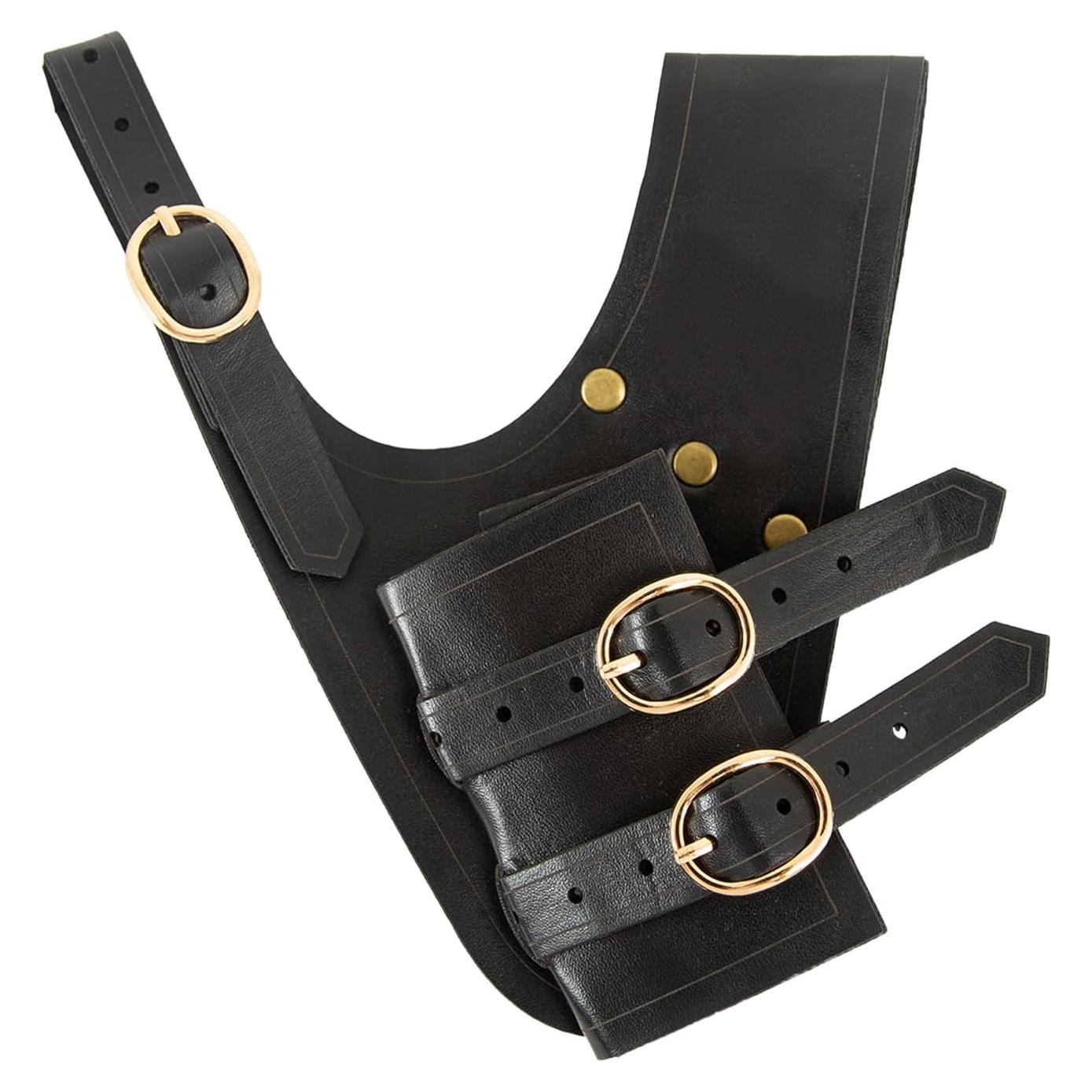 Frog de espada medieval NUMJAW negro ajustable para cosplay