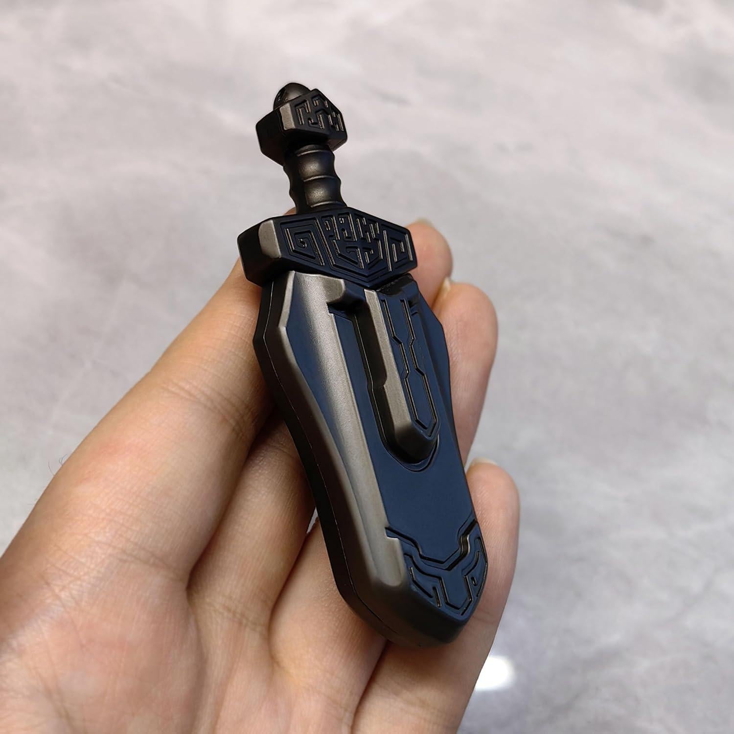 Juguete Antiestrés Magnético EDC T-Conceal Gris 8.4x3.3 cm