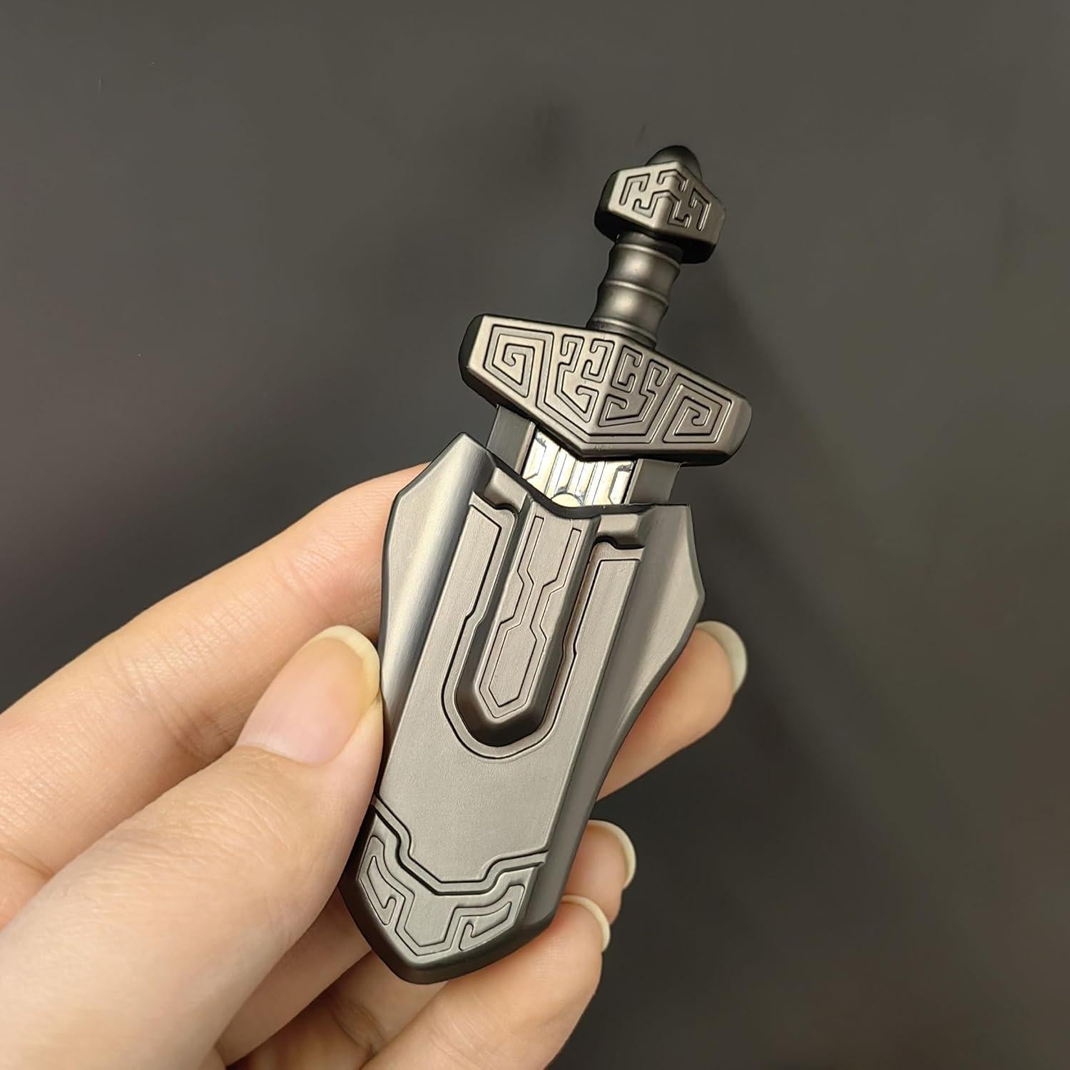 Juguete Antiestrés Magnético EDC T-Conceal Gris 8.4x3.3 cm