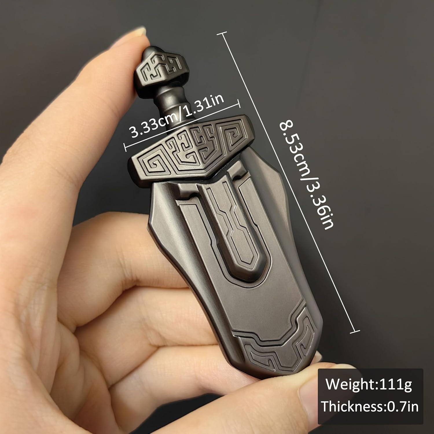 Juguete Antiestrés Magnético EDC T-Conceal Gris 8.4x3.3 cm