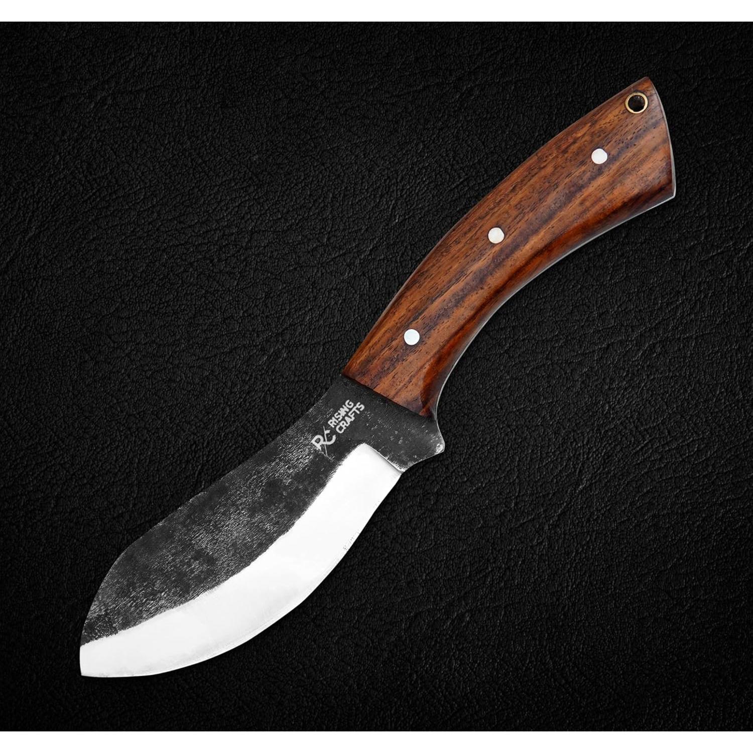 Cuchillo de Caza Nessmuk RISING CRAFTS 25.4 cm Acero Carbono