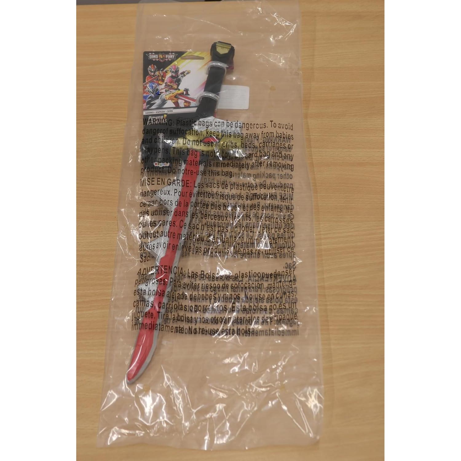 Espada Power Rangers Dino Fury Disguise 45.72 cm Multicolor