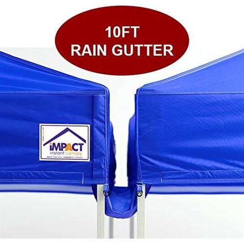 Canalón de Lluvia Impact Canopy 3.05m para Carpa Azul