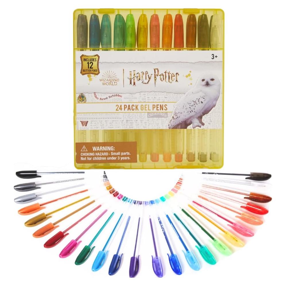 Conjunto de bolígrafos de gel Harry Potter 24 piezas colores