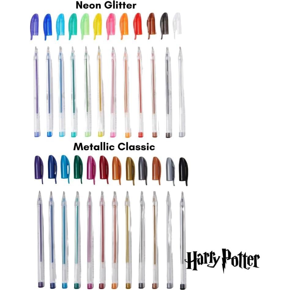 Conjunto de bolígrafos de gel Harry Potter 24 piezas colores