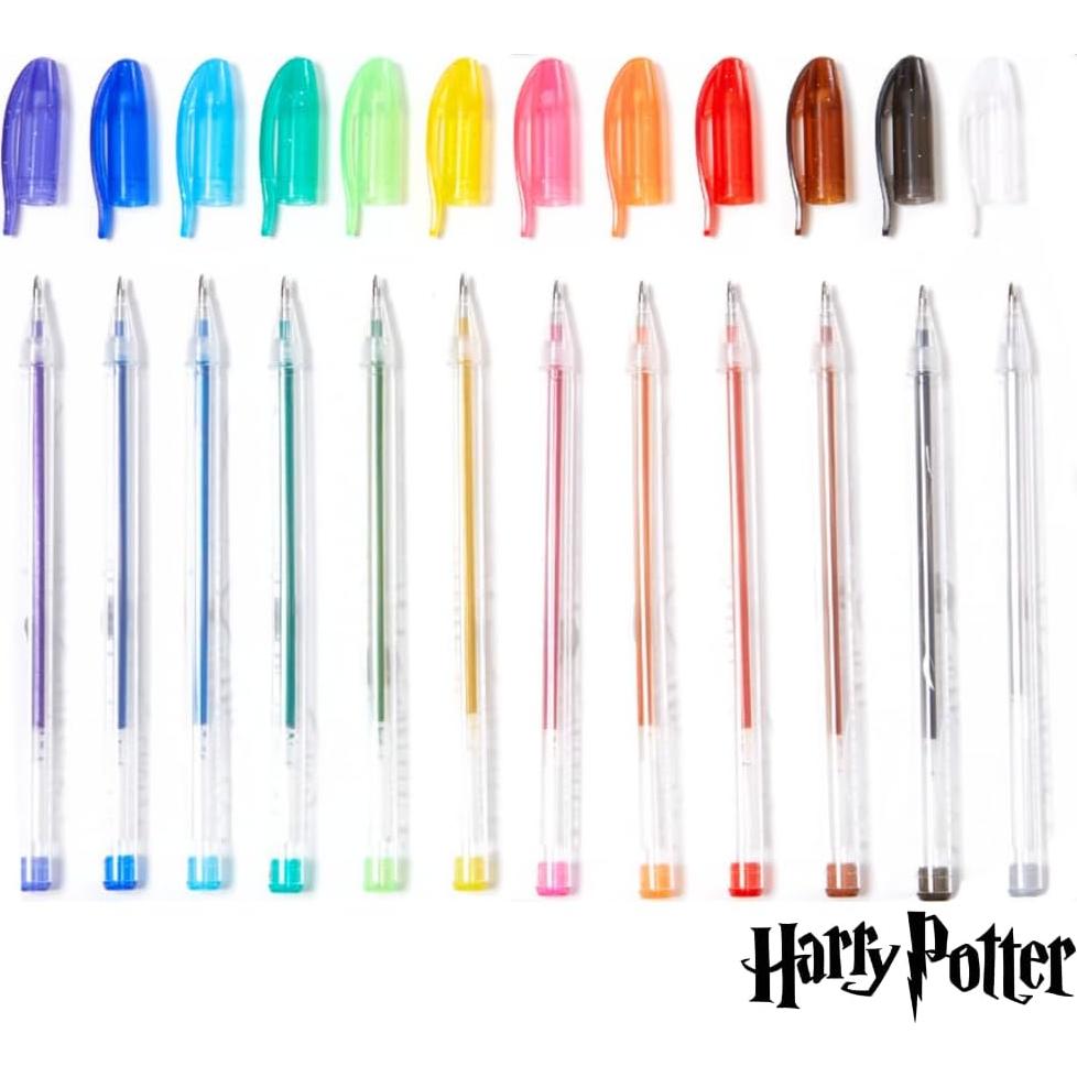 Conjunto de bolígrafos de gel Harry Potter 24 piezas colores