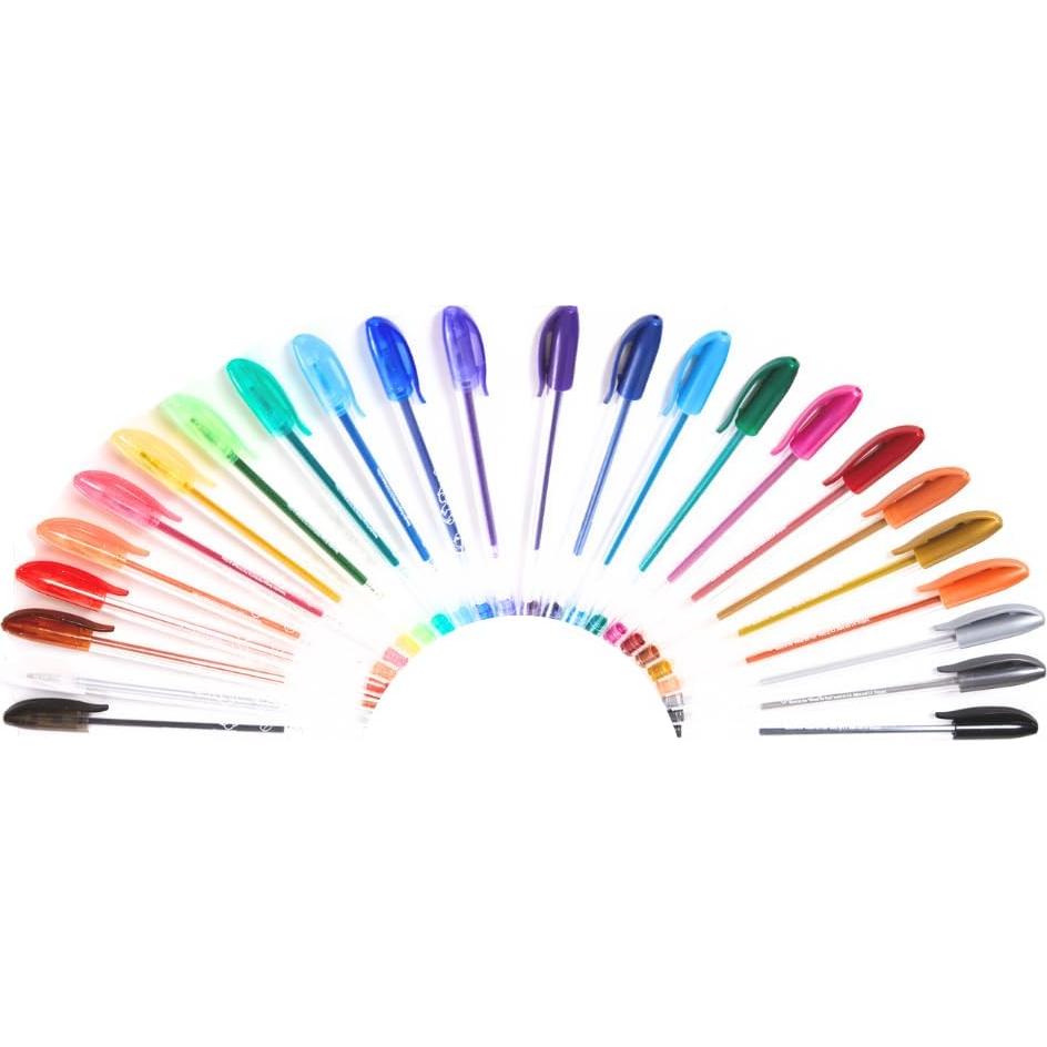 Conjunto de bolígrafos de gel Harry Potter 24 piezas colores