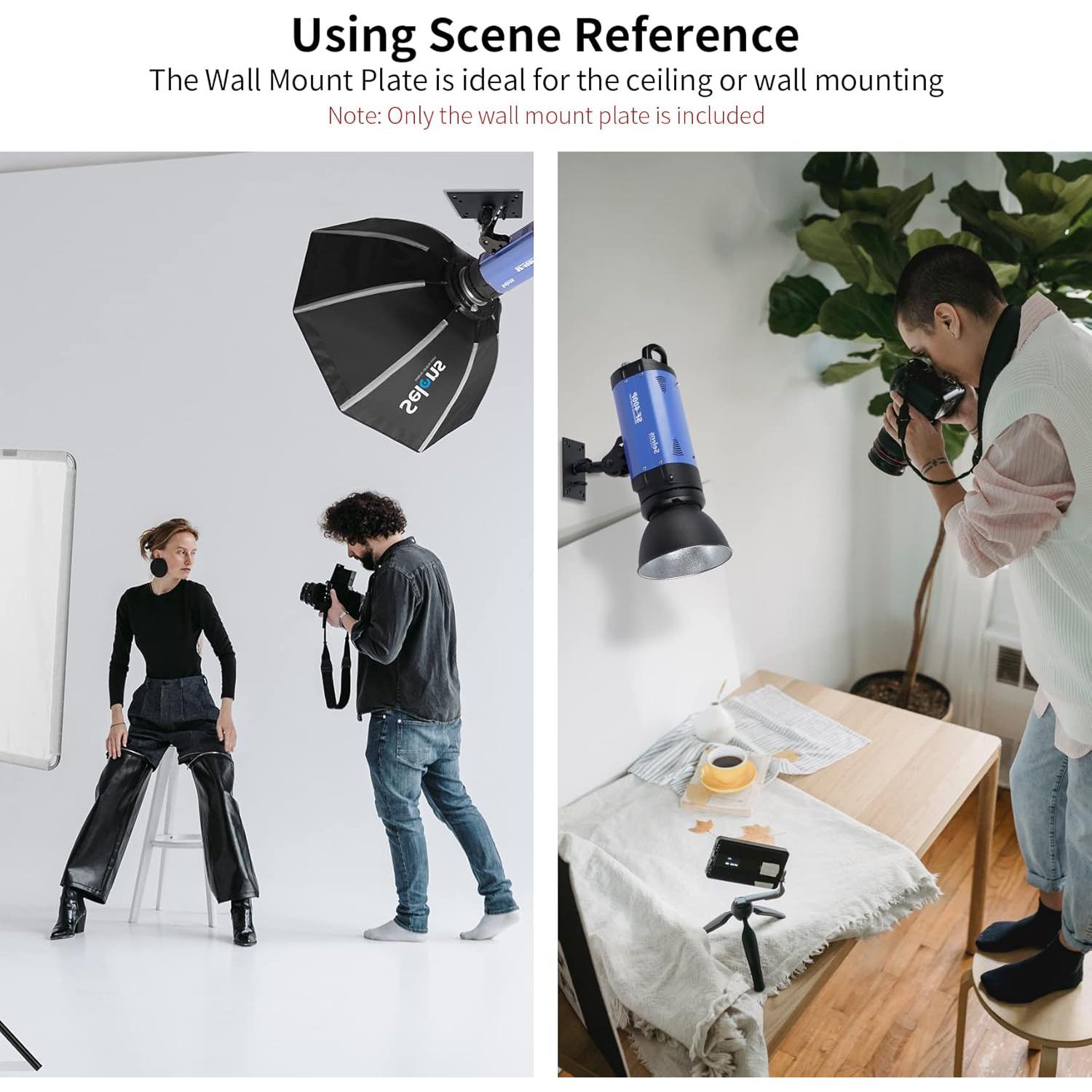 Placa de Montaje Selens para Perno de Bebé 6 cm Metal