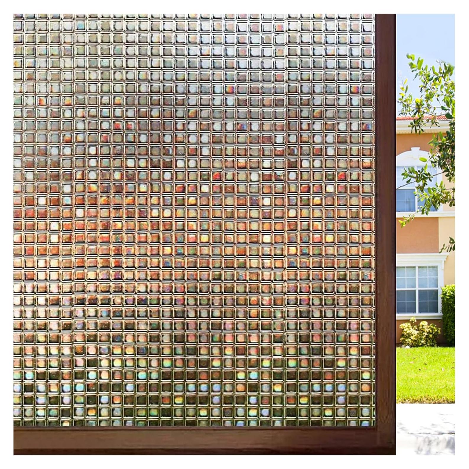 Película de Privacidad para Ventanas rabbitgoo 30x200cm Marrón