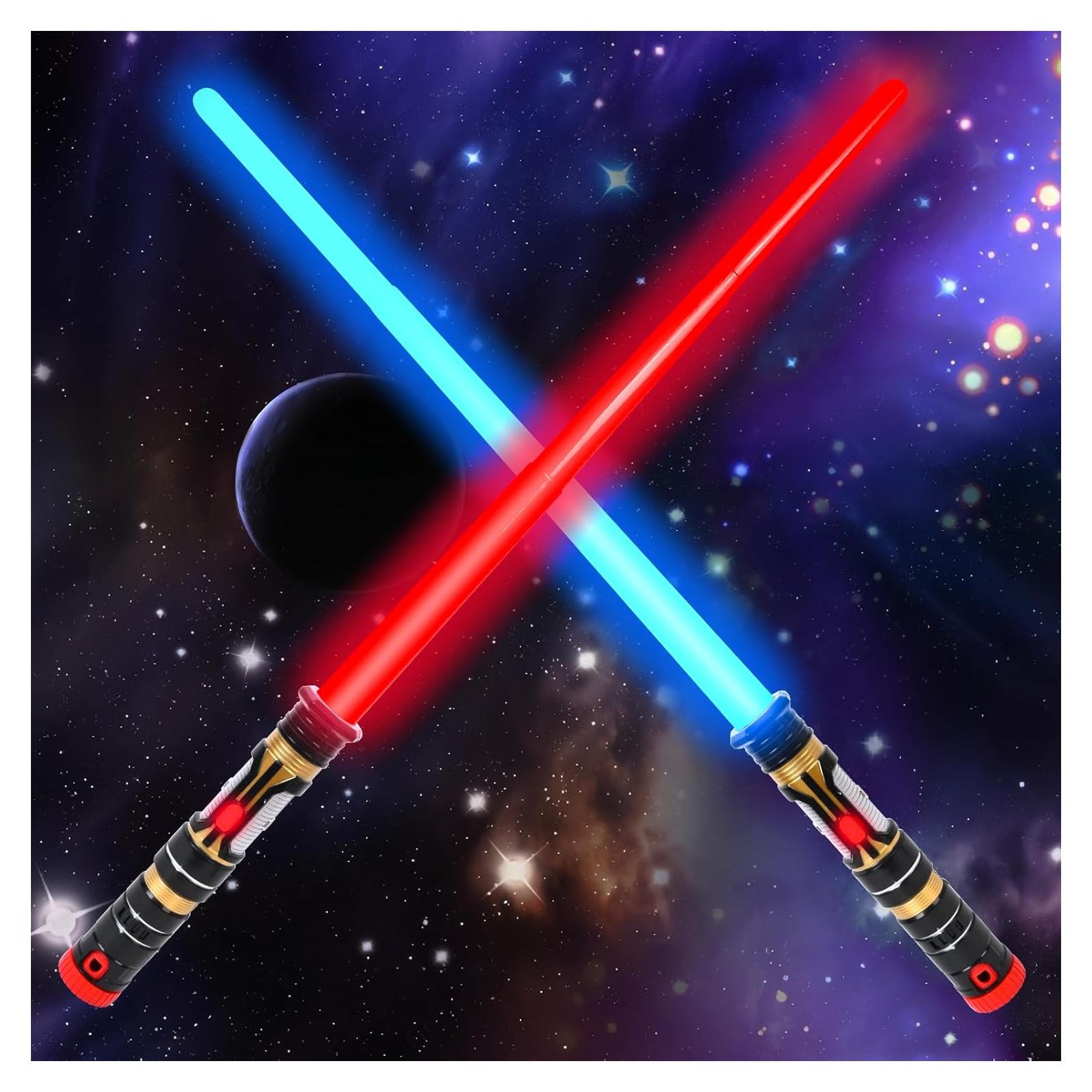 Set de 2 Sables Iluminados YOFOTHS con Sonido 43,94 cm