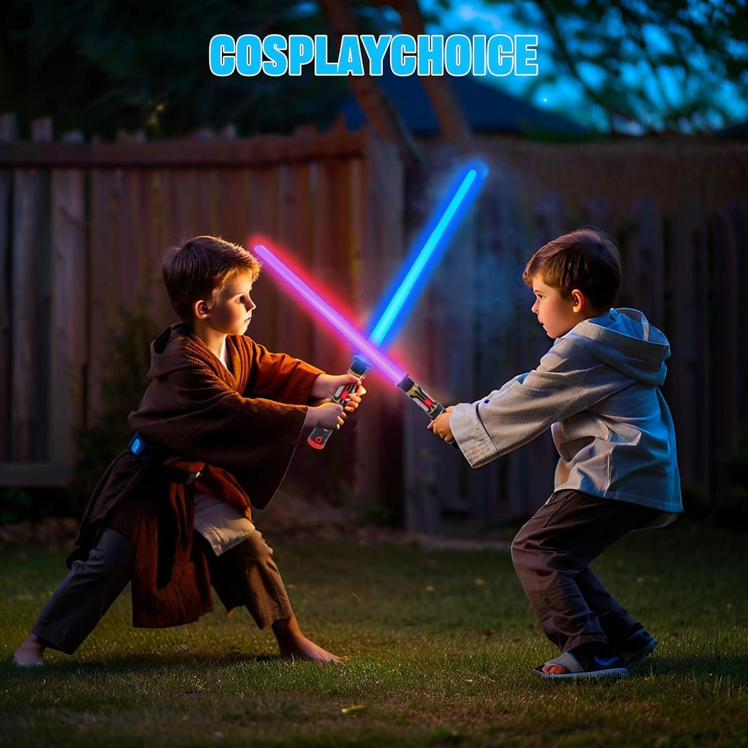 Set de 2 Sables Iluminados YOFOTHS con Sonido 43,94 cm