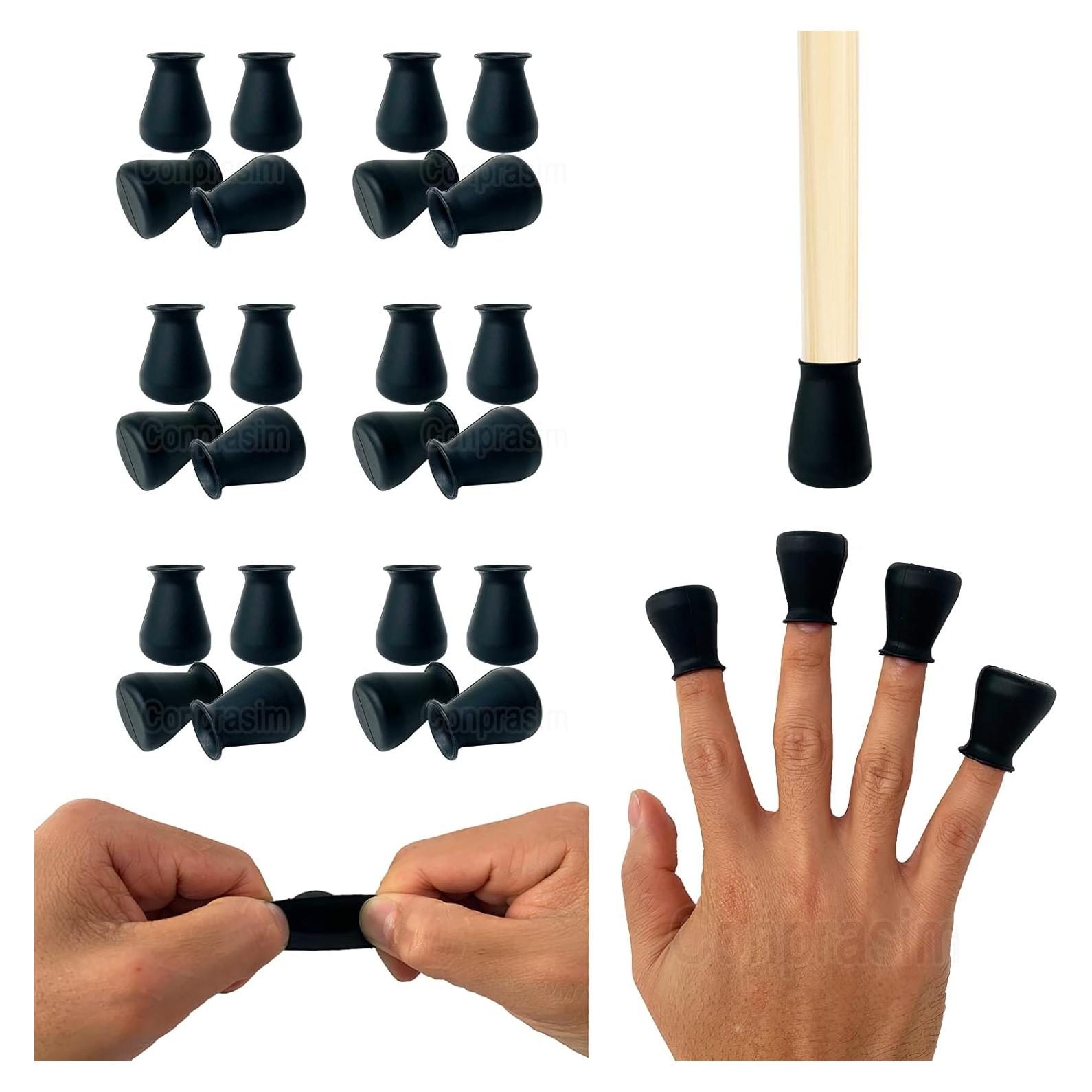 Protectores de Piso de Silicona Conprasim 24 Piezas Antideslizantes