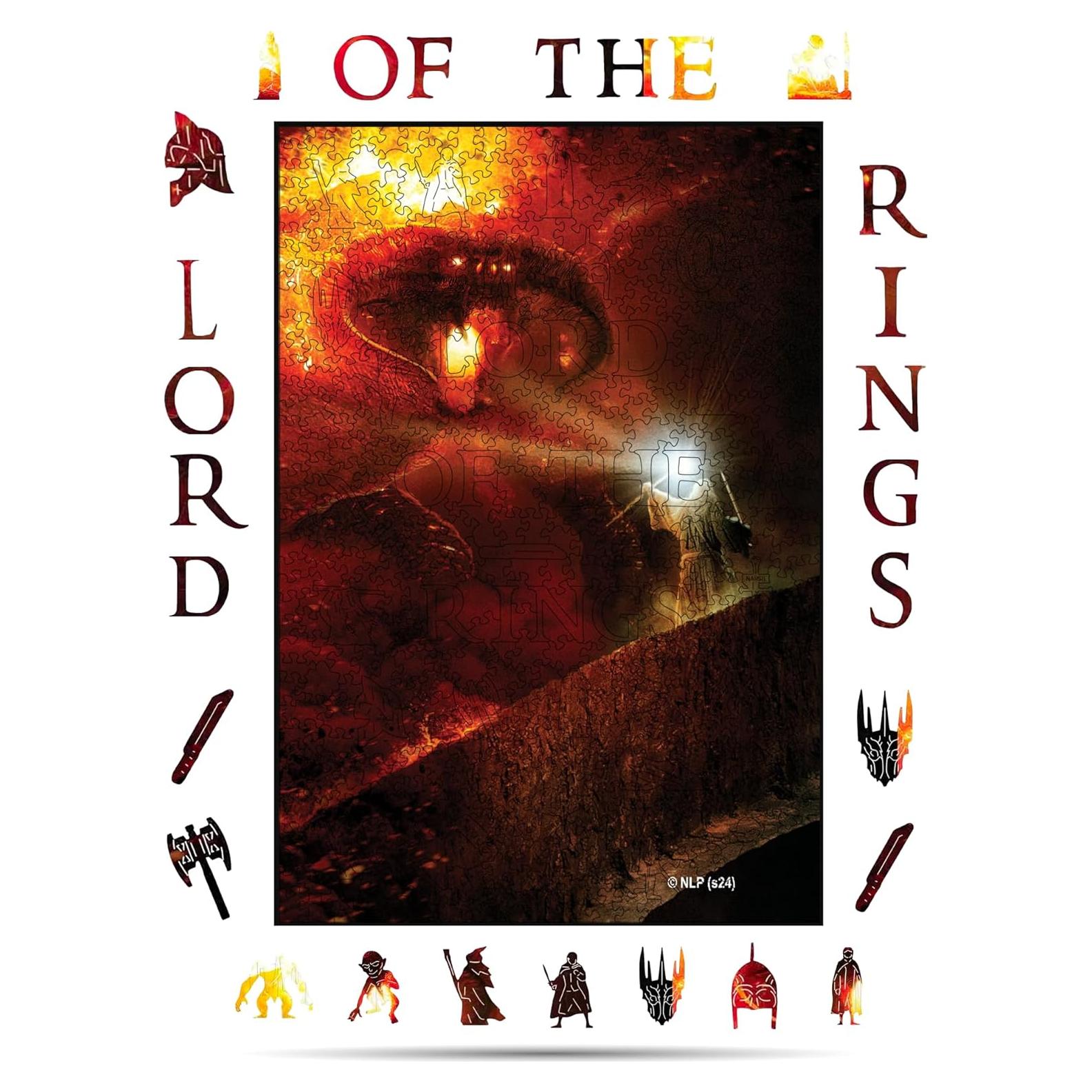 Rompecabezas de Madera El Señor de los Anillos 511 Piezas