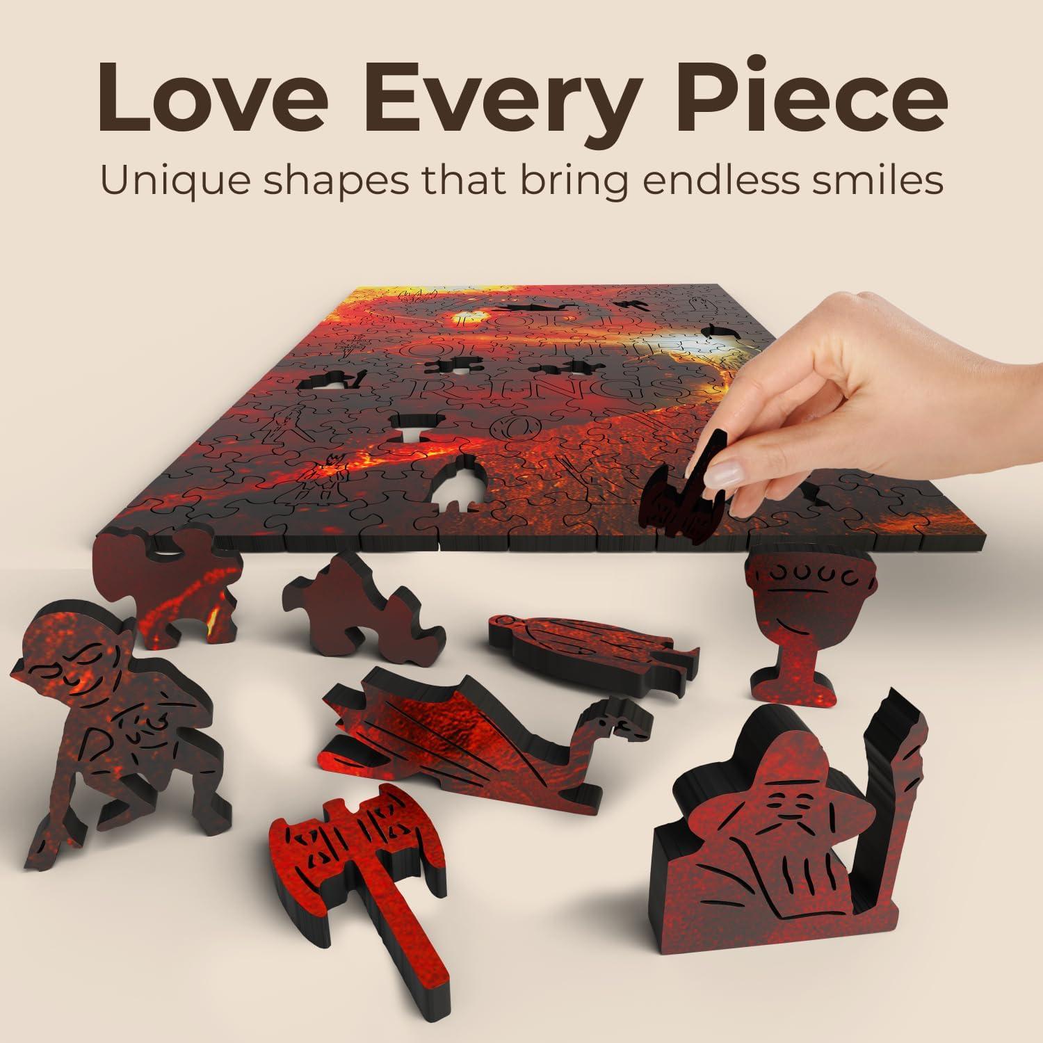 Rompecabezas de Madera El Señor de los Anillos 511 Piezas