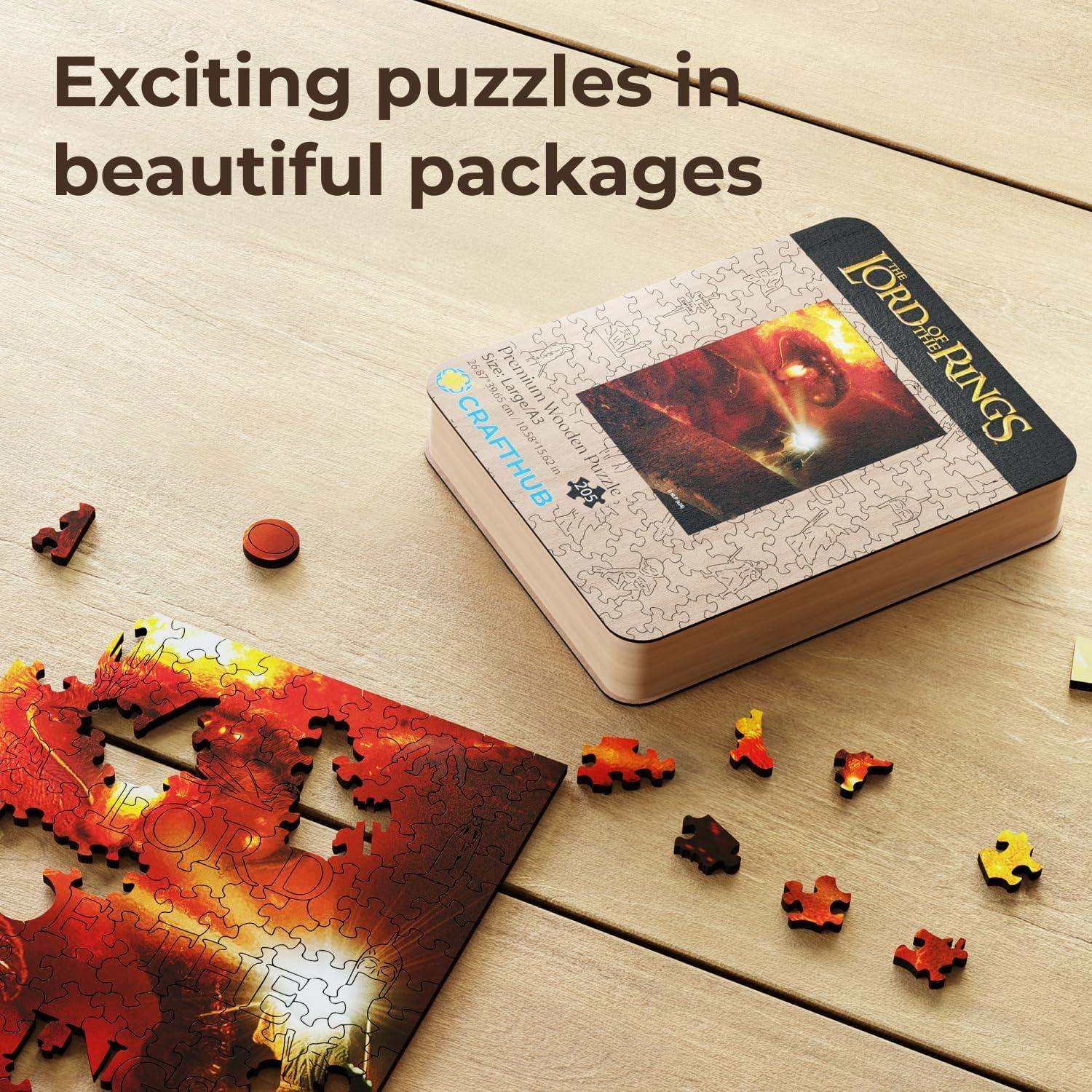 Rompecabezas de Madera El Señor de los Anillos 511 Piezas