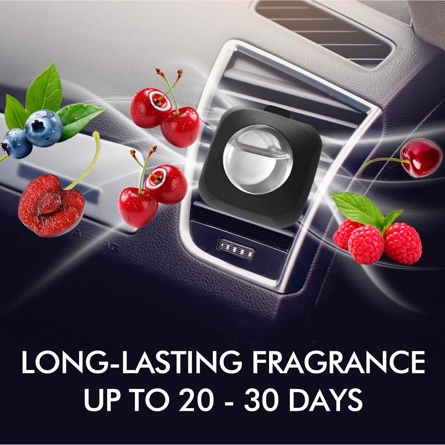 Ambientadores de Aire para Coche CLESH Cereza, Paquete de 6