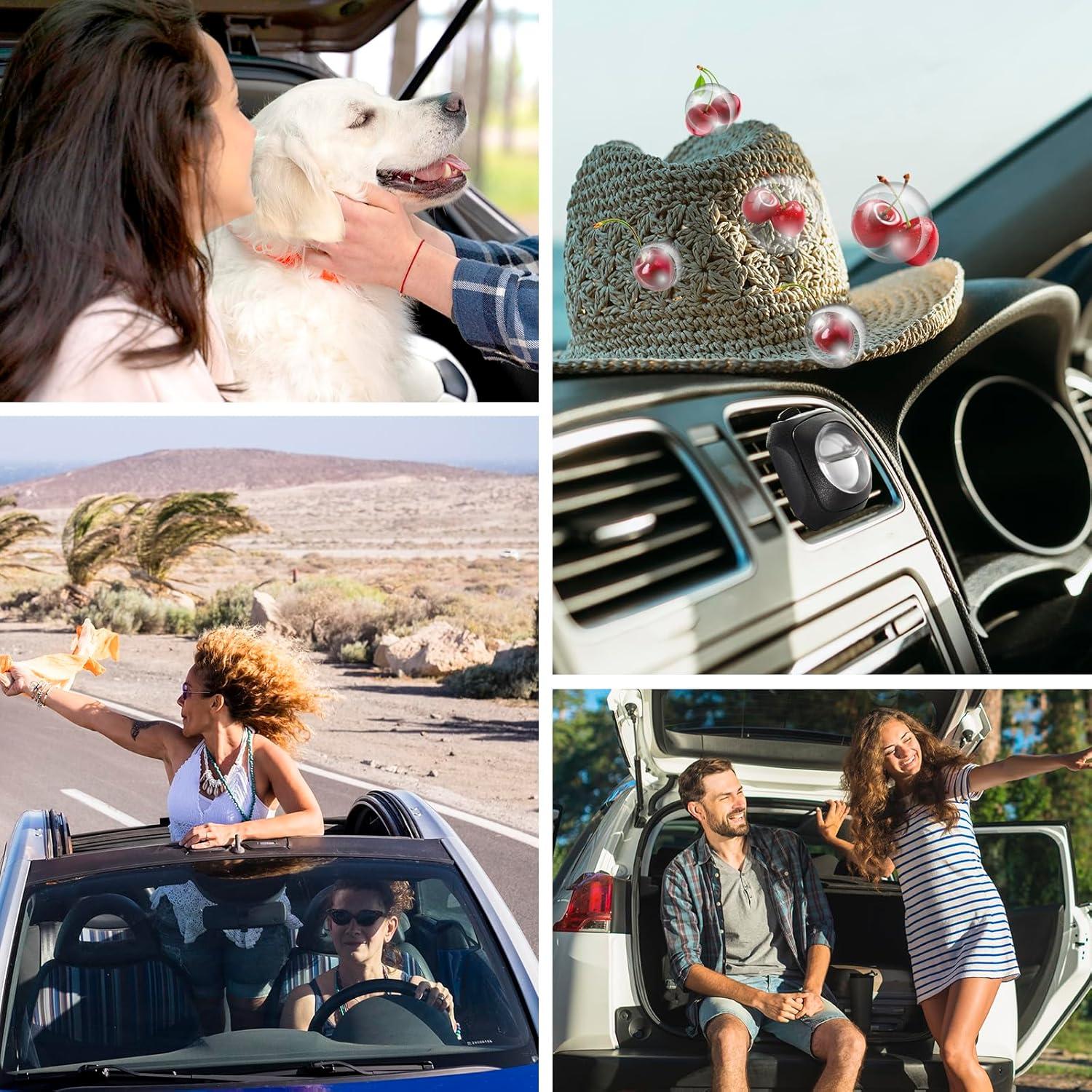 Ambientadores de Aire para Coche CLESH Cereza, Paquete de 6