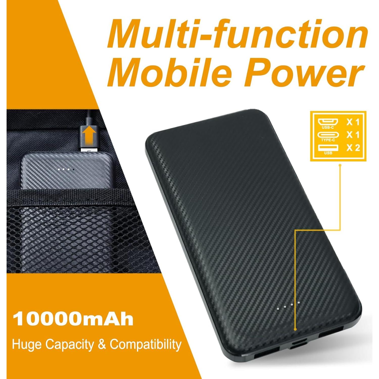 Asiento de Estadio Calentado MZQLN 21" Plegable 10000mAh