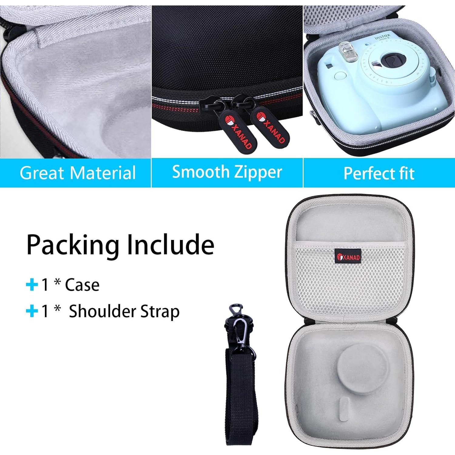 Funda Dura XANAD para Fujifilm Instax Mini 7-12/EVO - Gris