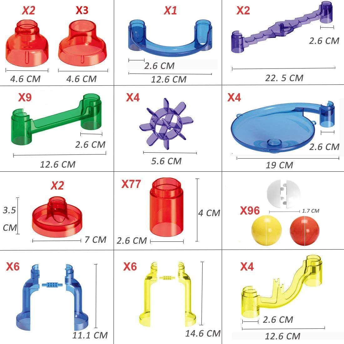 Juego de Canicas WTOR 216PCS - Laberinto Educativo para Niños