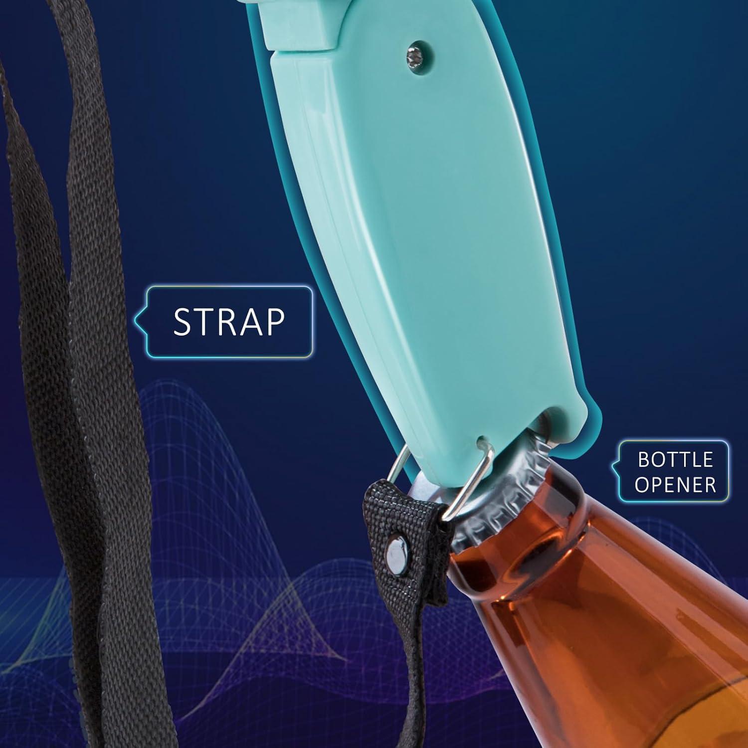 Megáfono Portátil MyMealivos 20W con Sirena y Grabación Verde