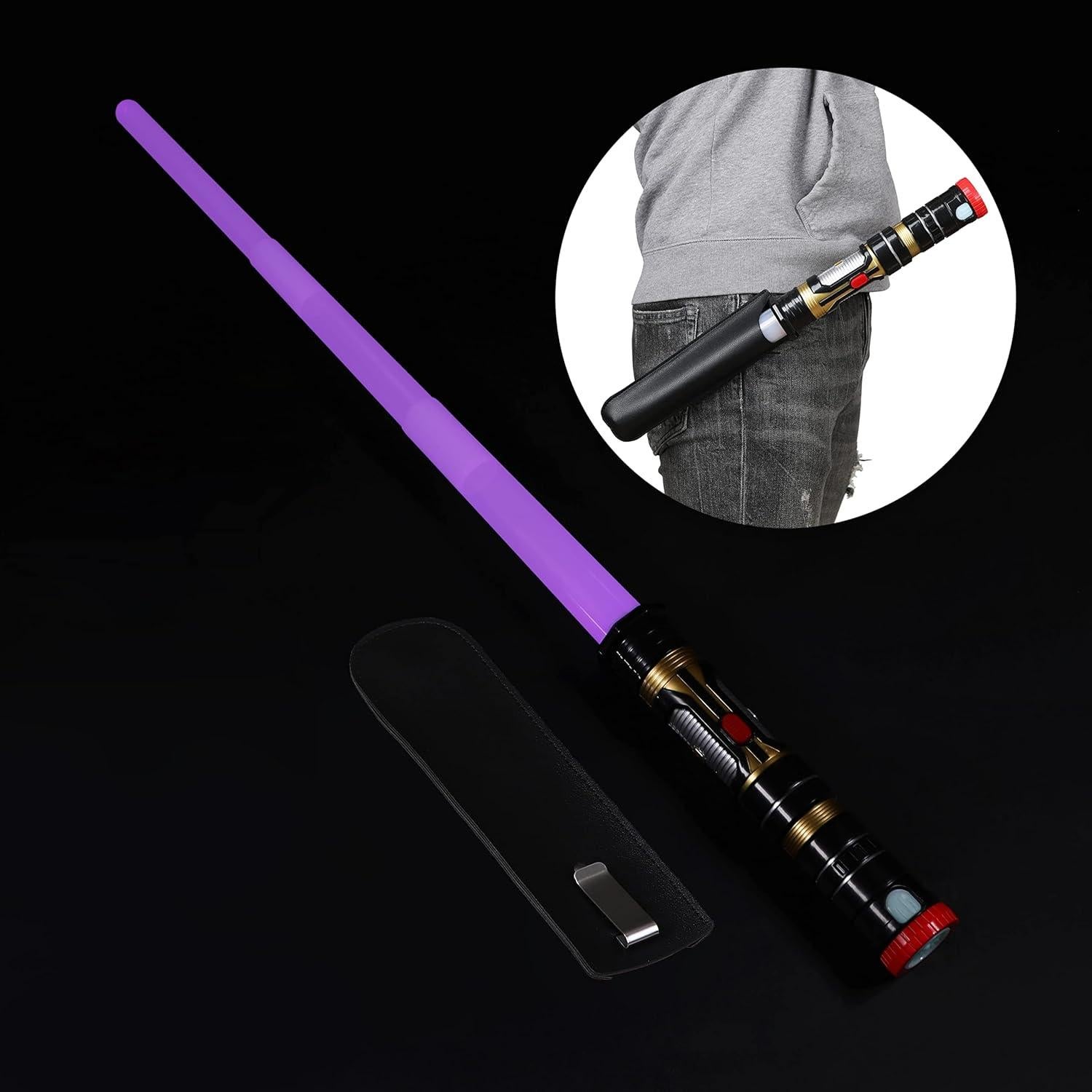 Sable de Luz Expandible MewduMewdu LED 3 Colores 43 cm