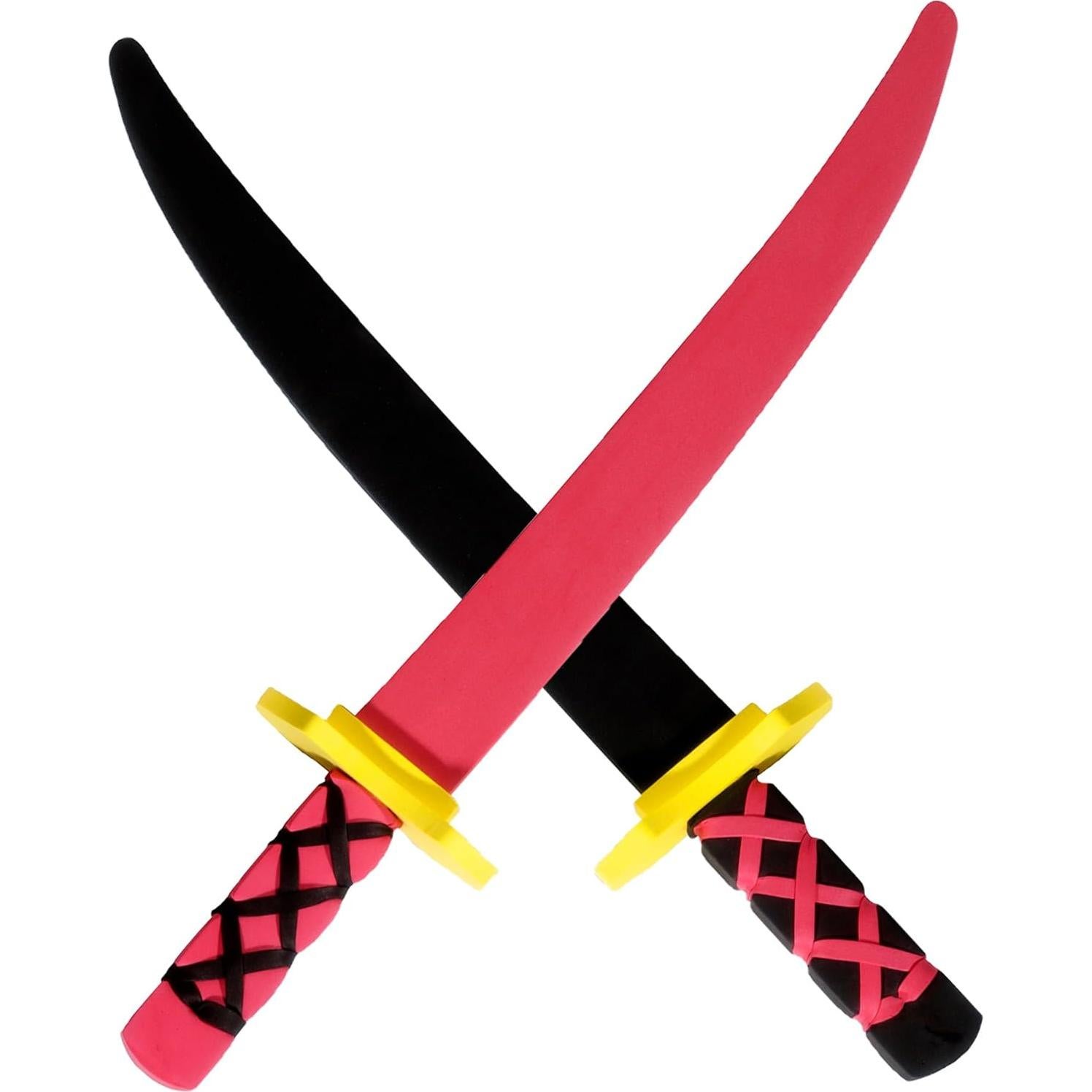 Juego de 12 Espadas Ninja de Espuma - Trademark Innovations