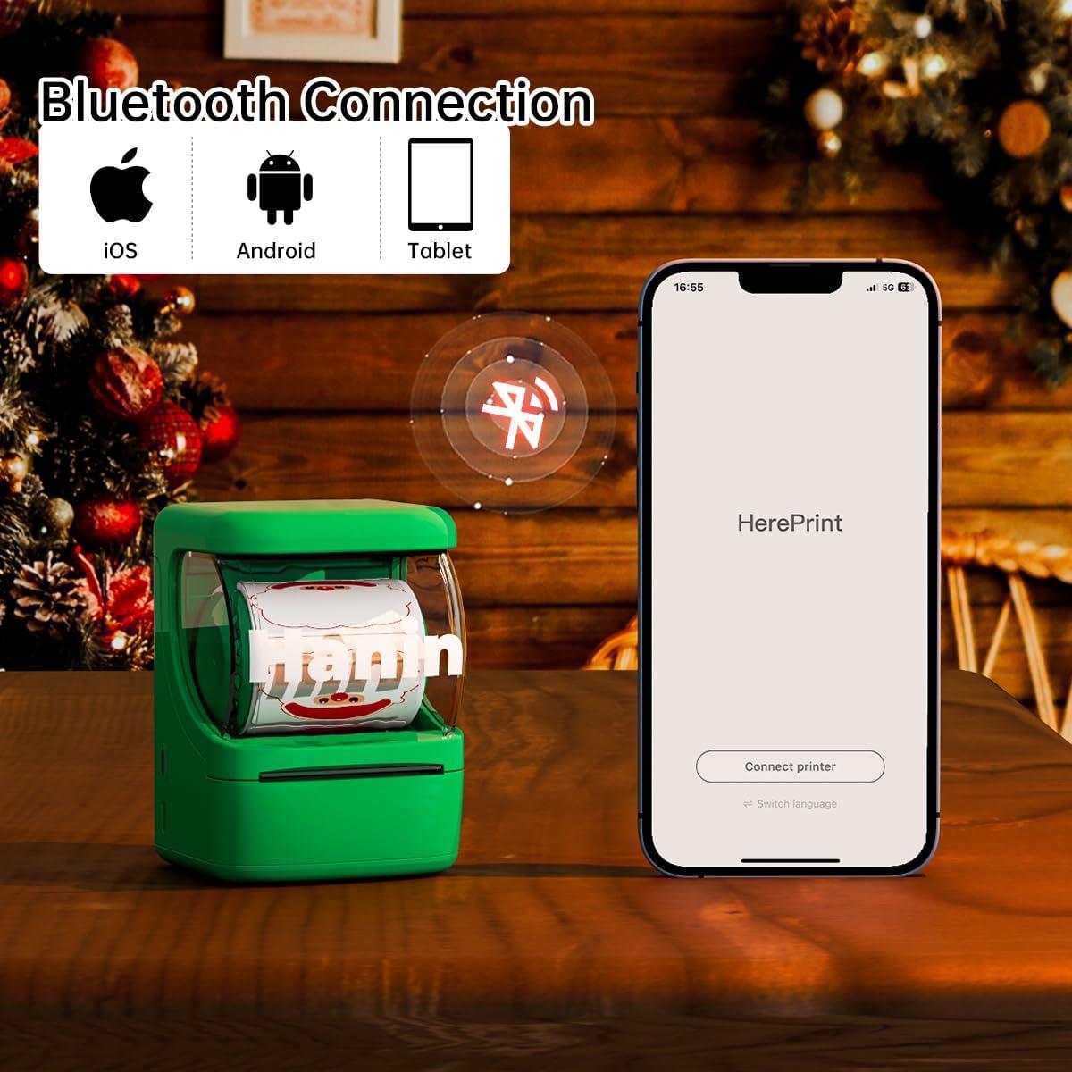 Impresora de Etiquetas HPRT New 1 Bluetooth Portátil 198g