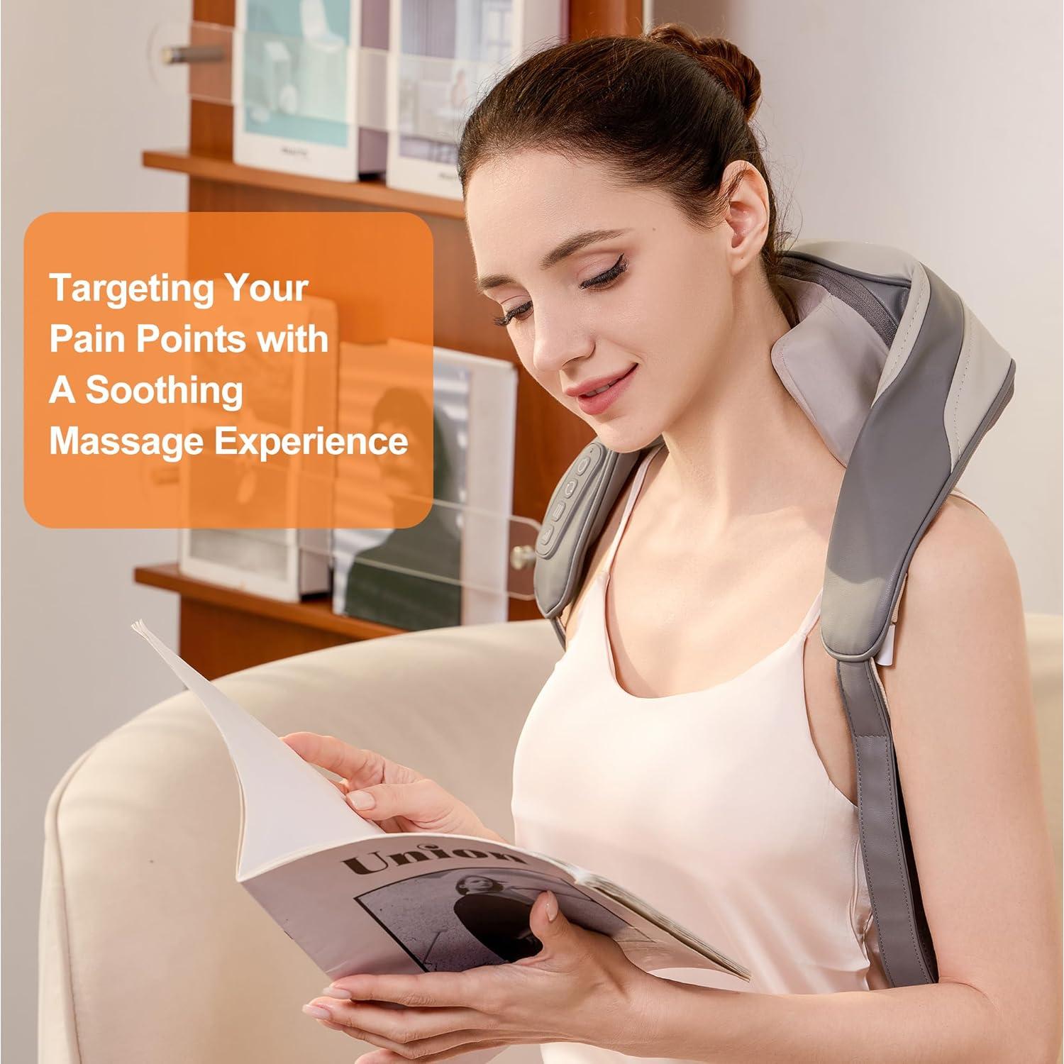 Masajeador de Cuello SORELAX Shiatsu con Calor 139.7cm