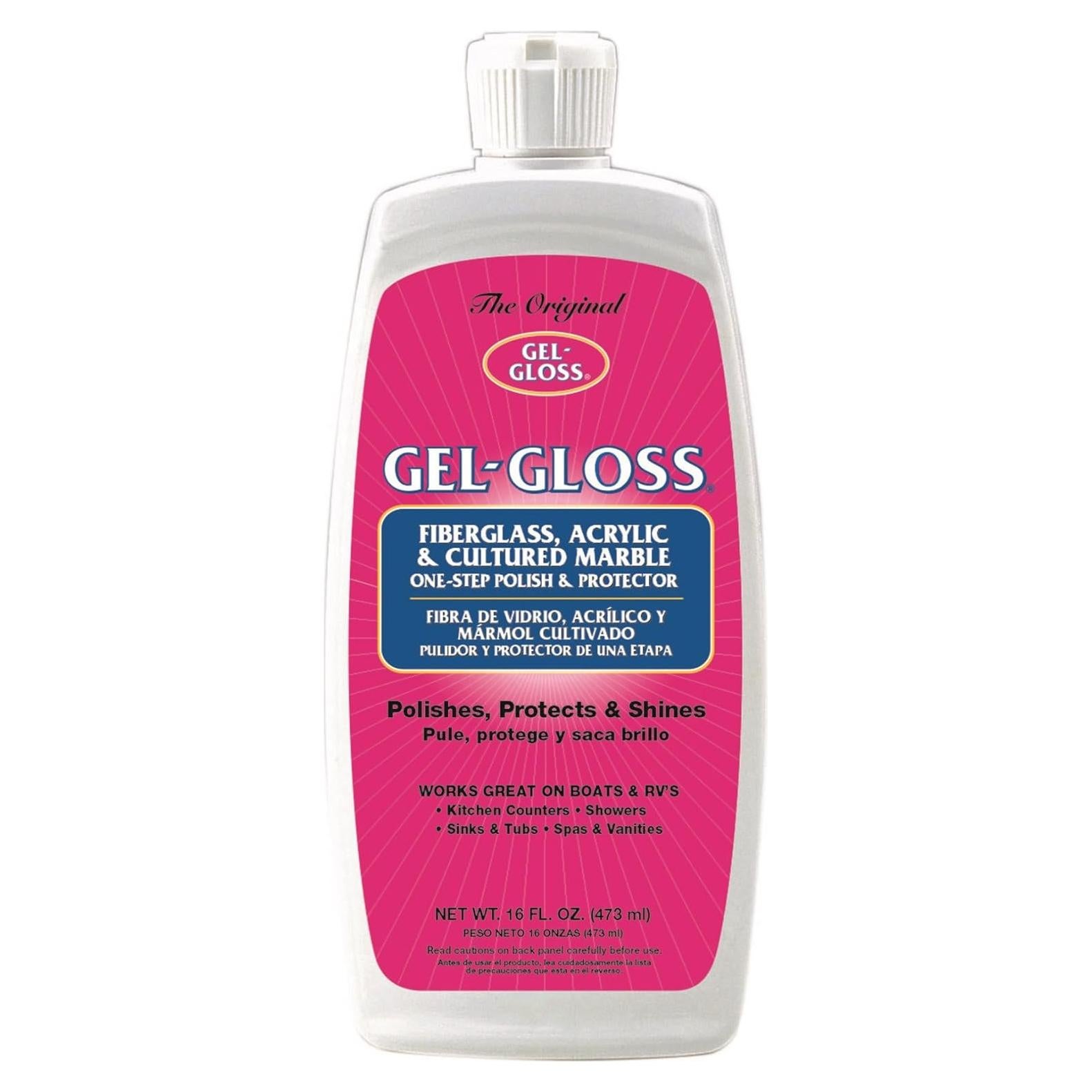 Pulidor y Protector TR Gel-Gloss RV 0.45L para Fibra de Vidrio