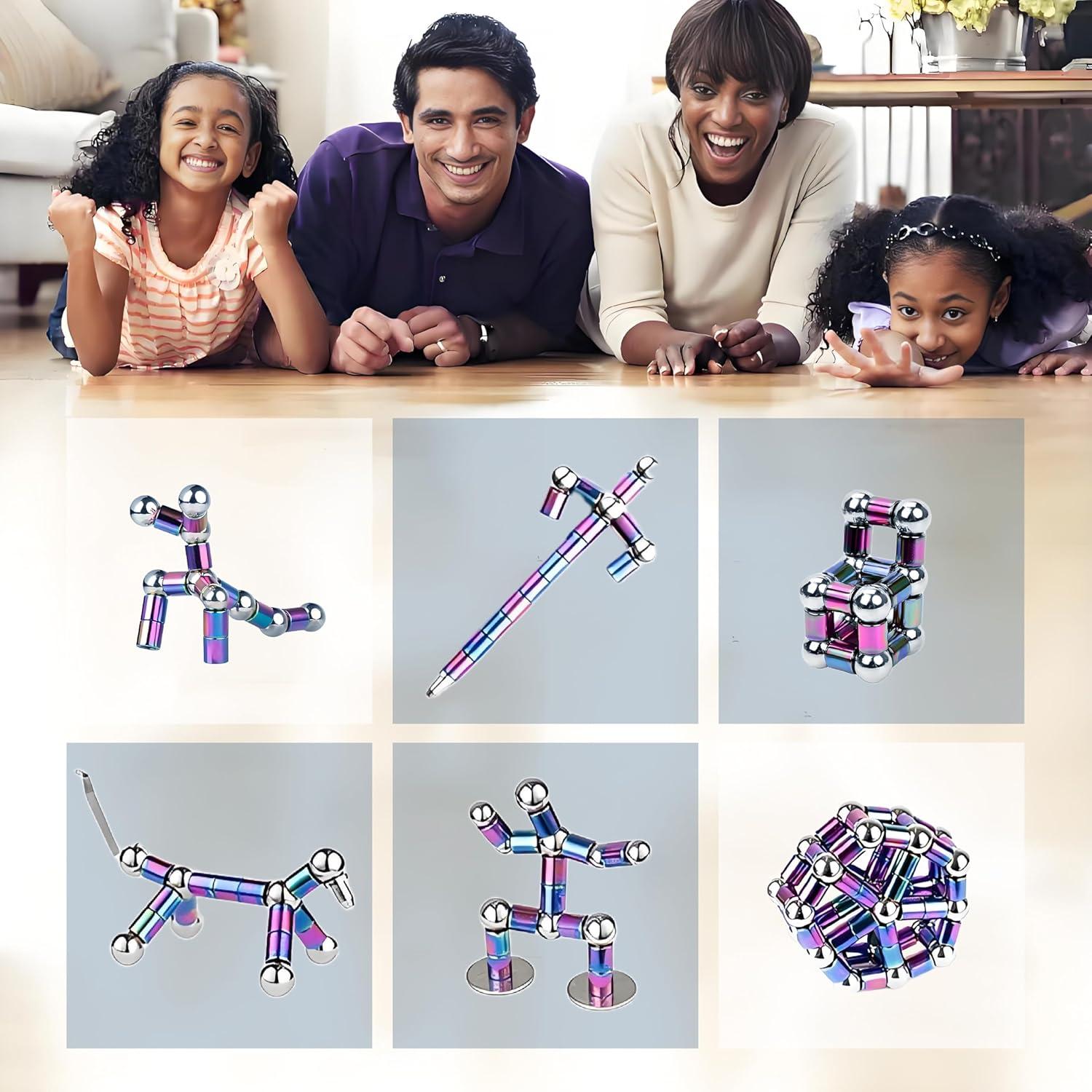 Bolígrafo Magnético Antiestrés 1666 Azul Multifuncional