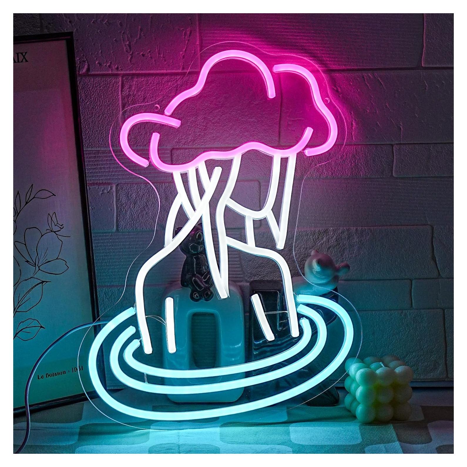 Señal de Neón LED Gyaksjm Mente Nublada 42x30.5 cm