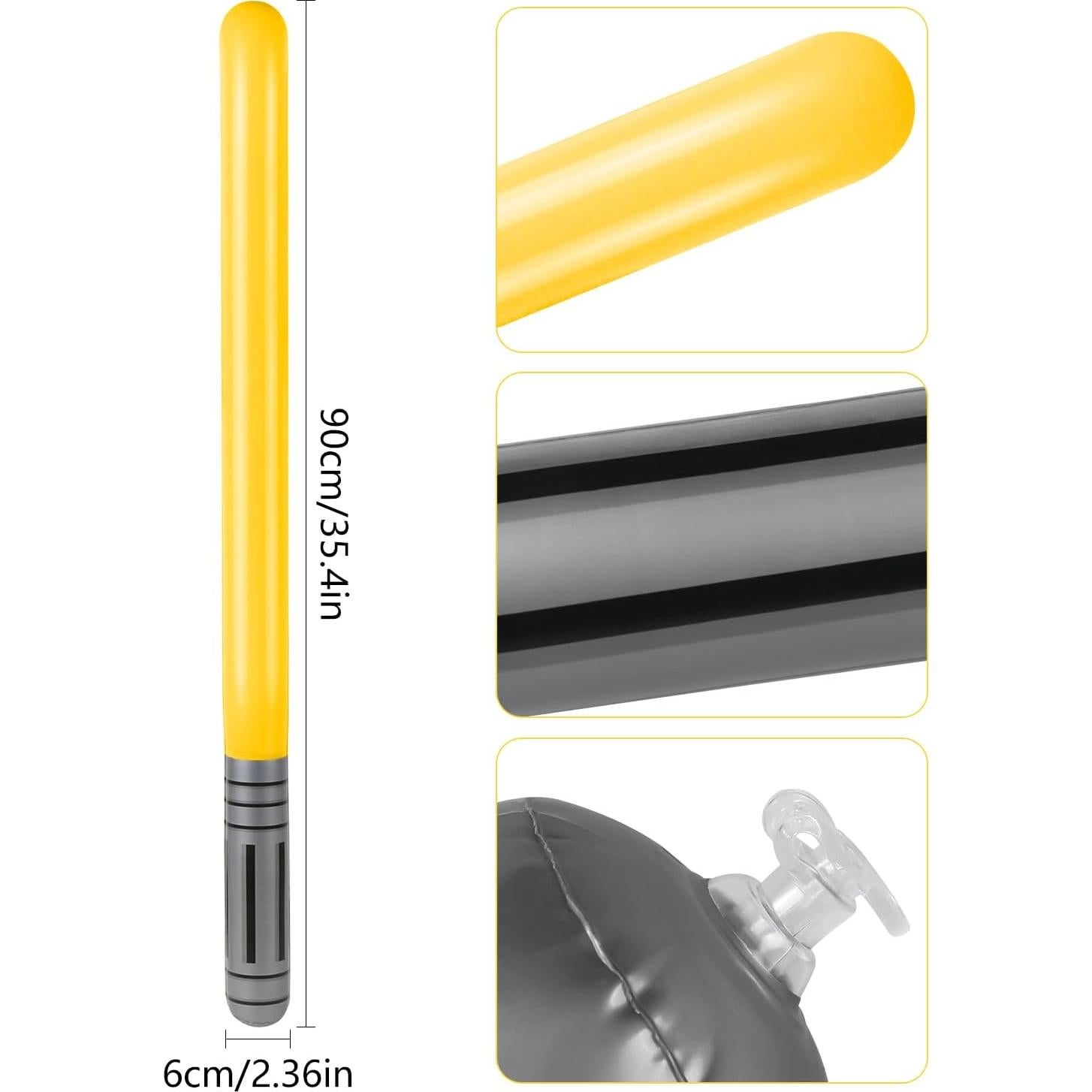 Sables de Luz Inflables EVERMARKET 2 Piezas 78,74 cm