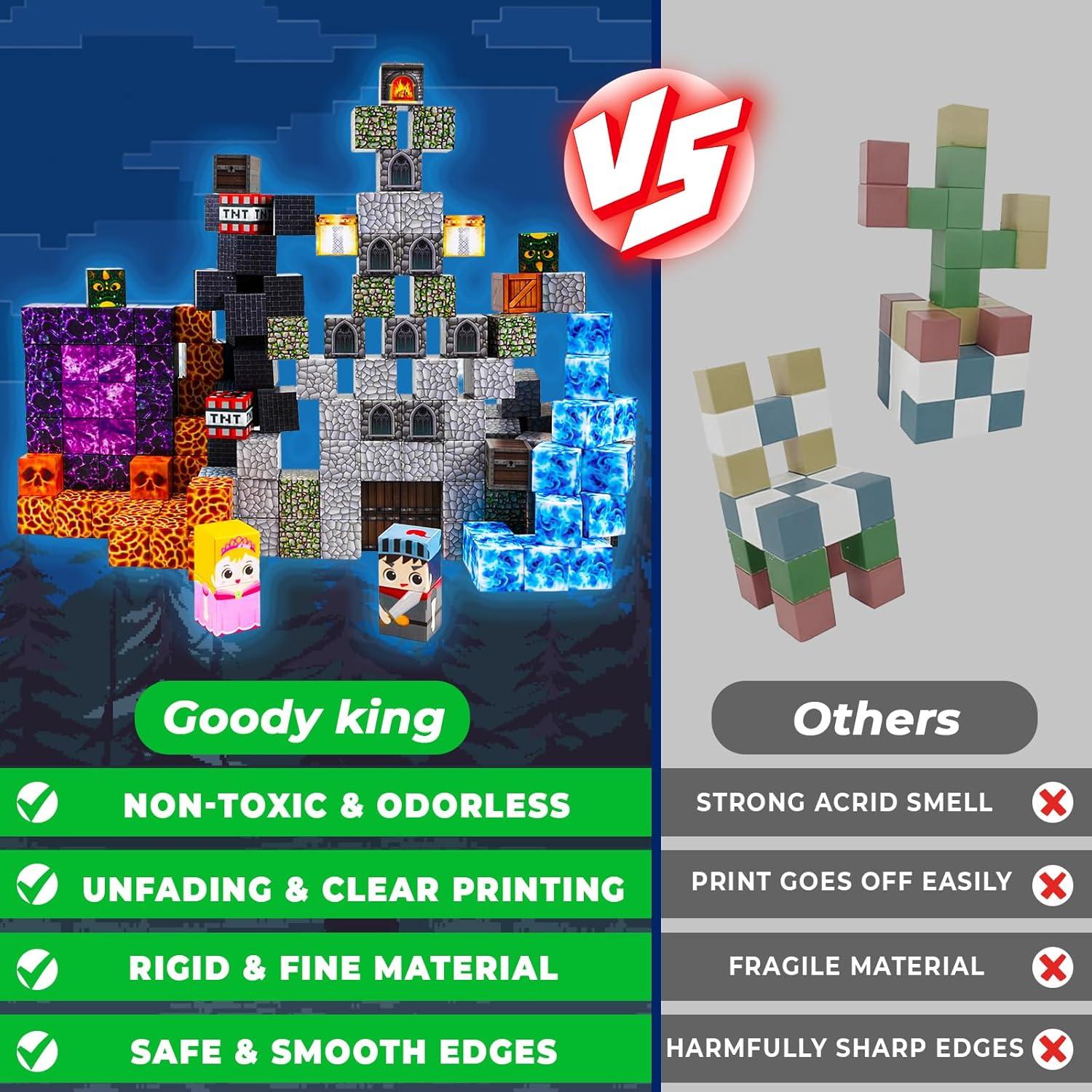 Bloques de Construcción Magnéticos Goody King 150 PCS