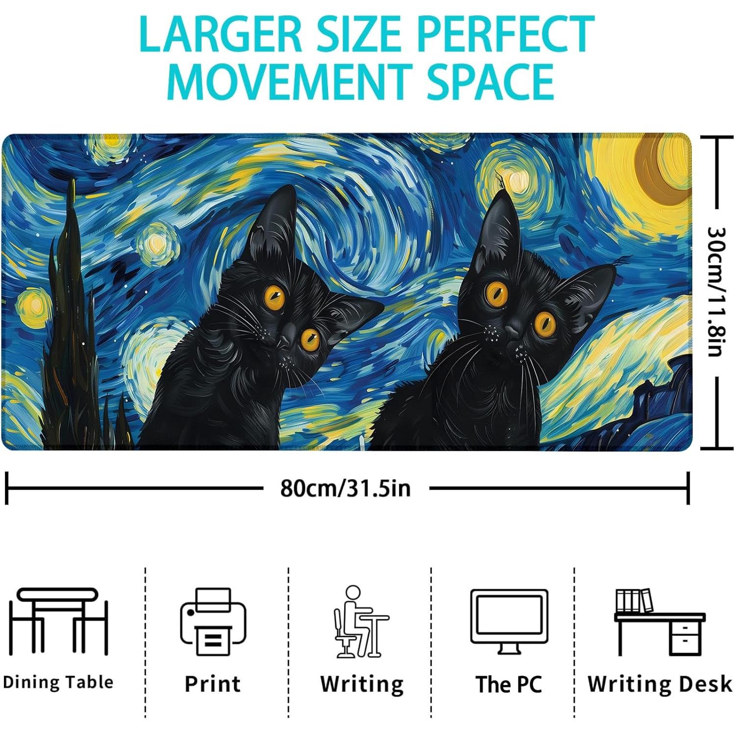 Alfombrilla de Ratón para Juegos VANZEV 80x30 cm Antideslizante