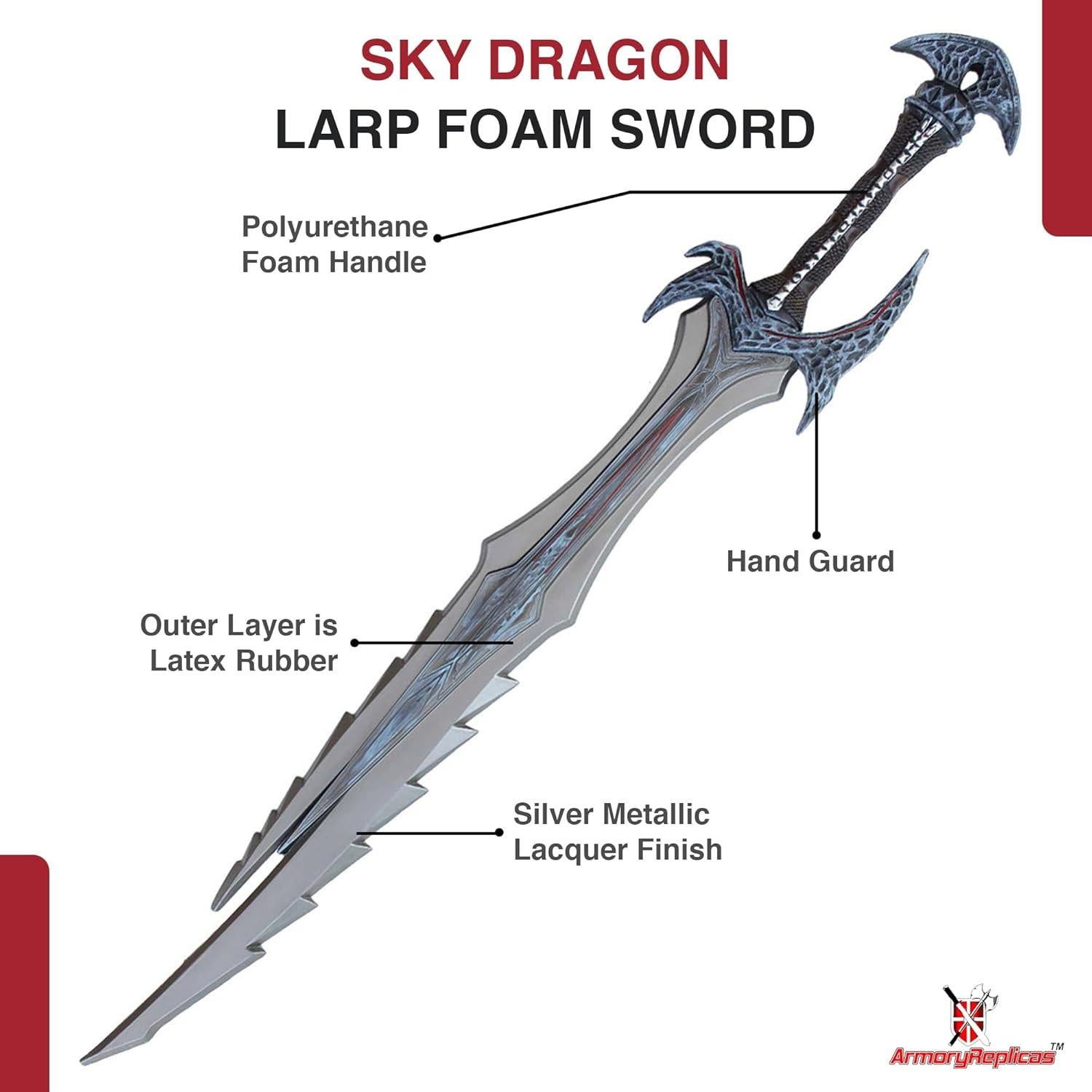 Daga de Espuma Réplicas de Armory Guerrero Dremona 104,77 cm