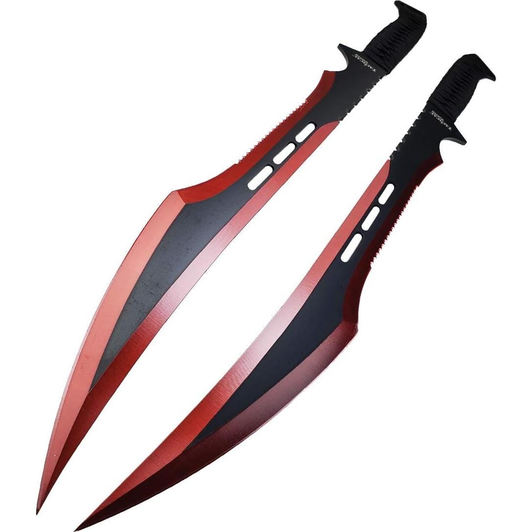 Machete Táctico Twin 68.58 cm Tactical Master Rojo