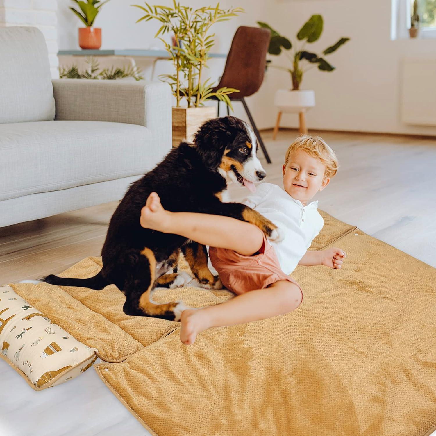 Colchoneta de Siesta Extra Grande Ndahjahd Alpaca 127x51 cm