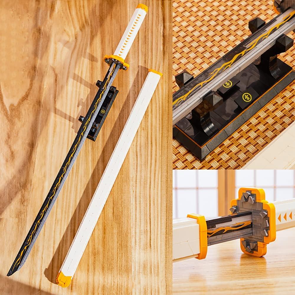 Espada de Agatsuma Zenitsu 956 bloques 99 cm Demon Slayer