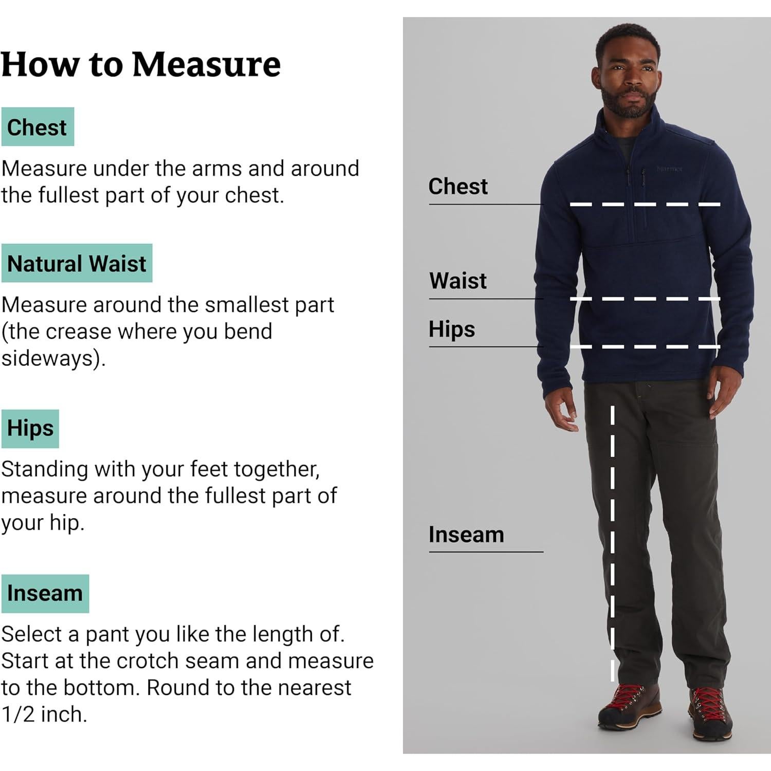 Suéter Polar Hombre Marmot Drop Line 1/2 Zip Navy 2975