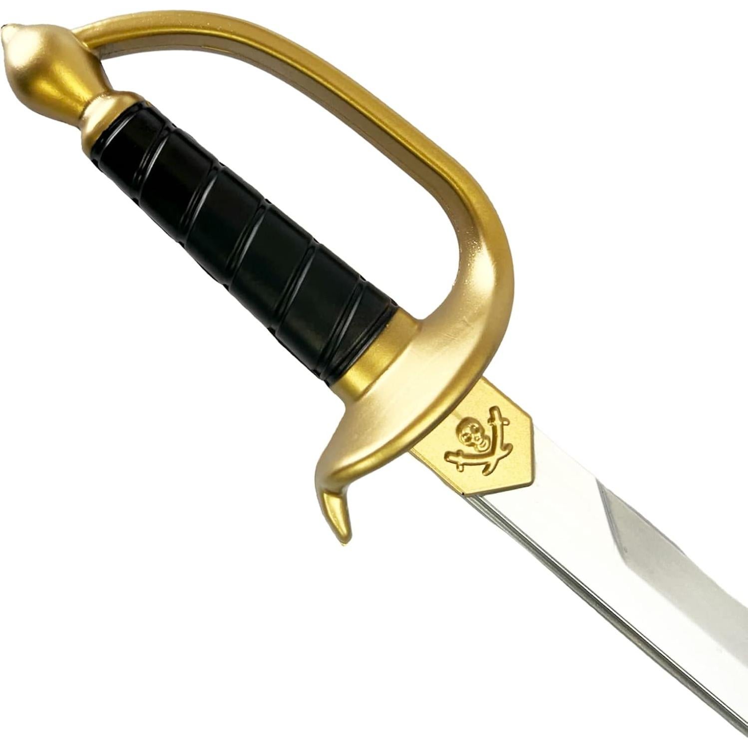 Juego de Espadas Pirata Cutlass de Espuma 76 cm - 2 Unidades