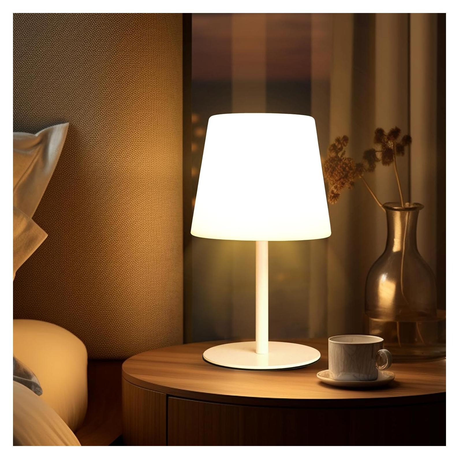 Lámpara de Mesa Inalámbrica Wonder Solar 39.6 cm Recargable