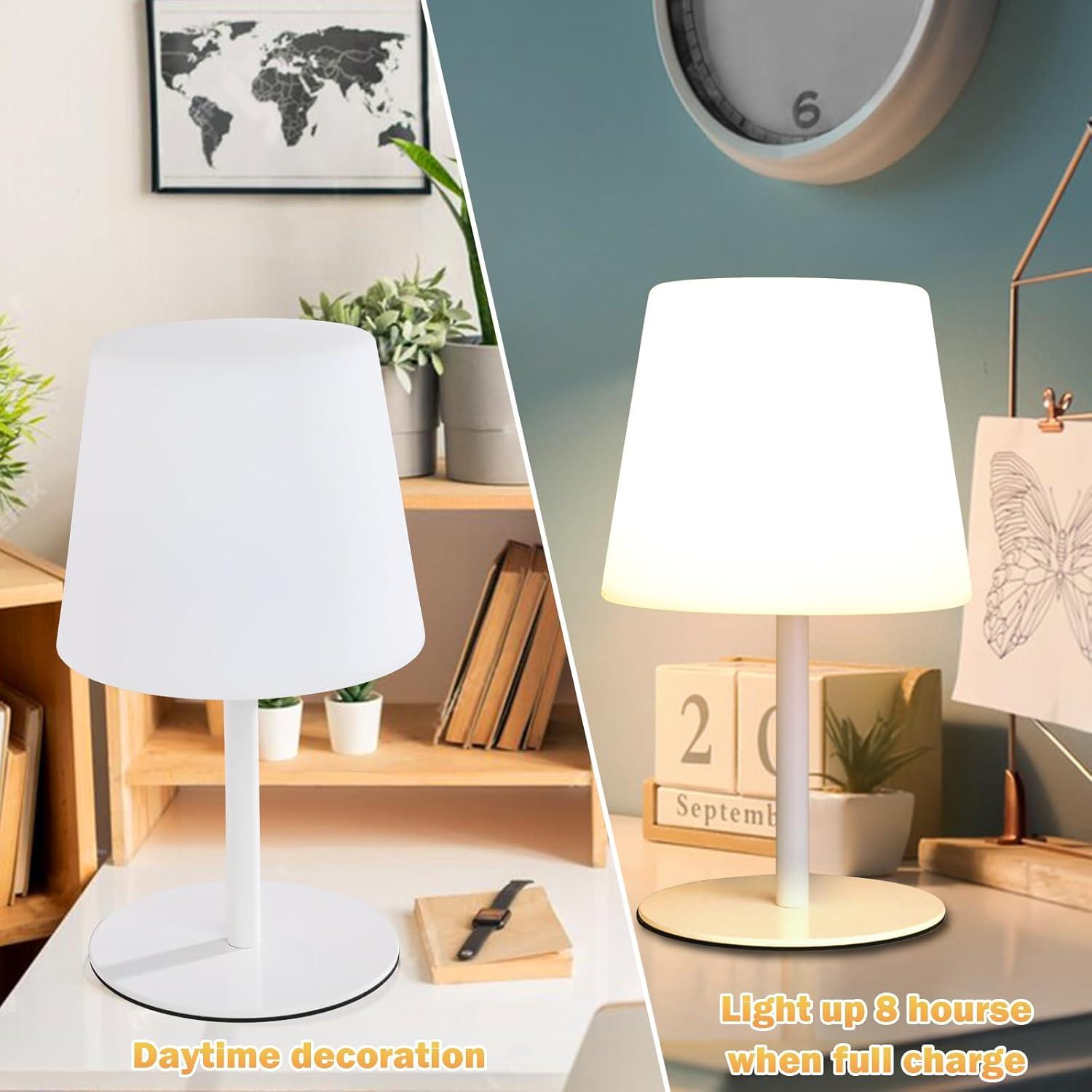 Lámpara de Mesa Inalámbrica Wonder Solar 39.6 cm Recargable