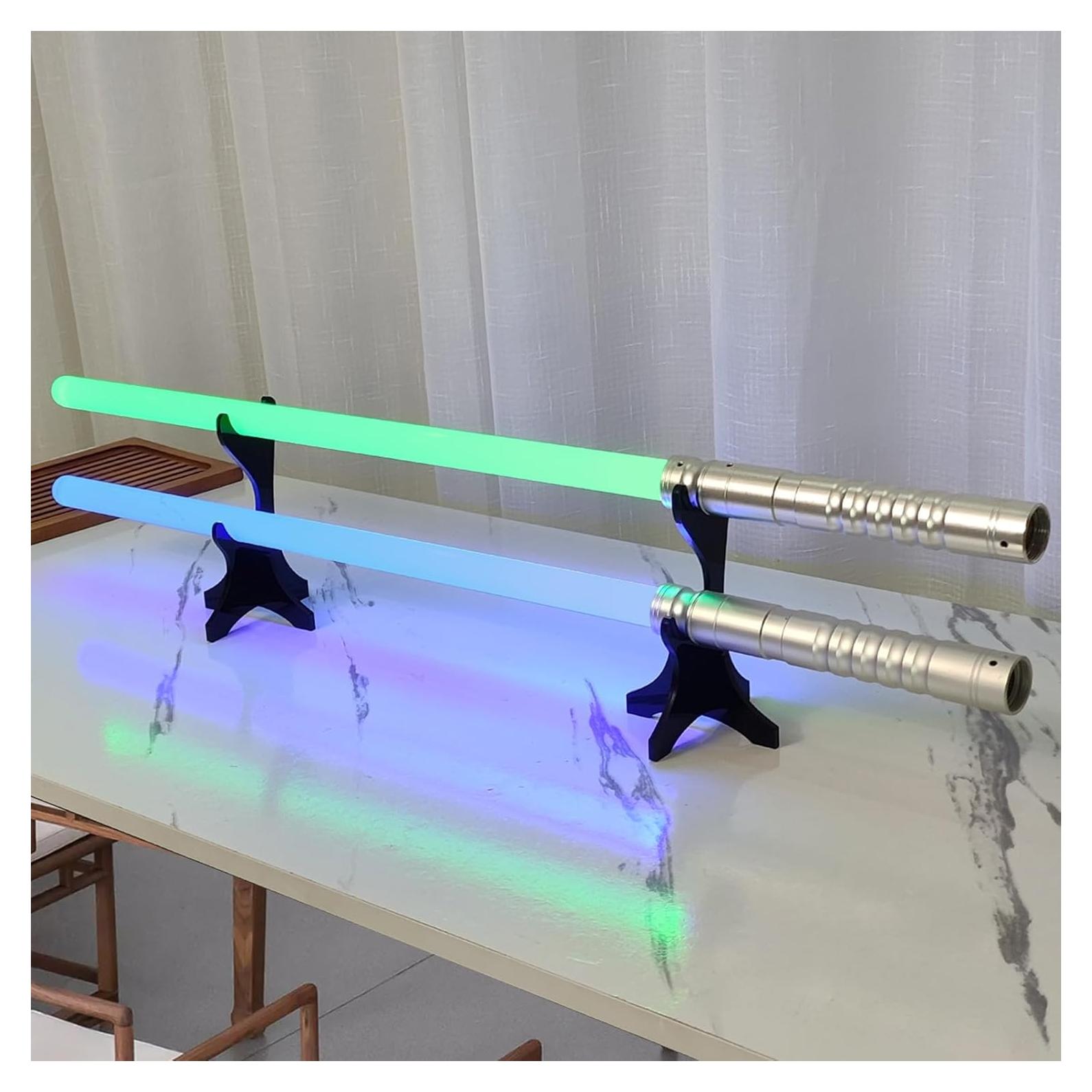 Soporte para sable de luz acrílico negro - 2 sets