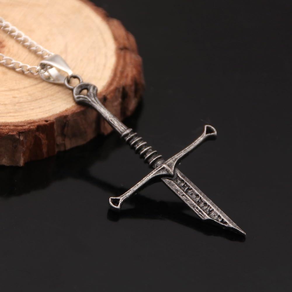 Collar Espada Rota Narsil LOTR - Accesorios Góticos