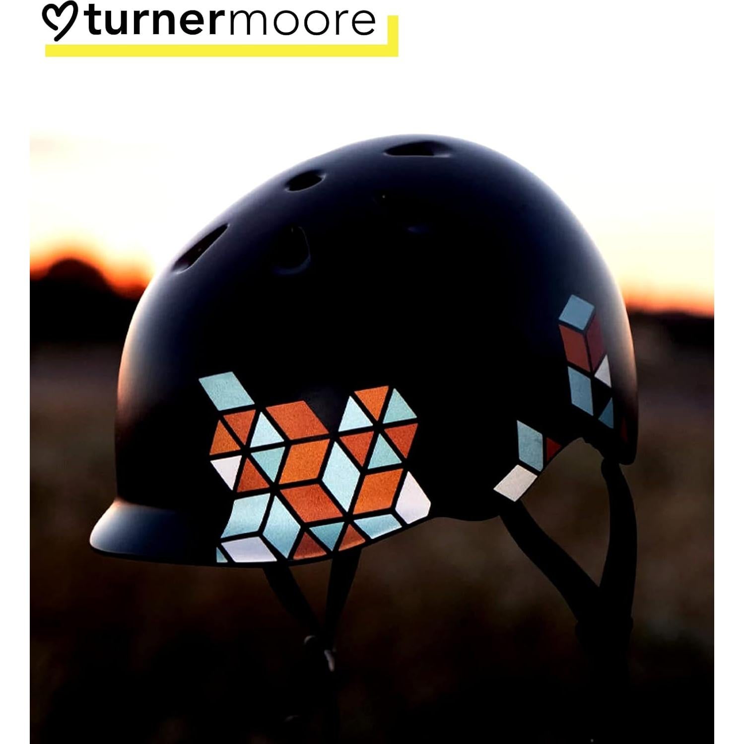 Vinilo Reflectante Negro Adhesivo Turner Moore 30.48x122 cm