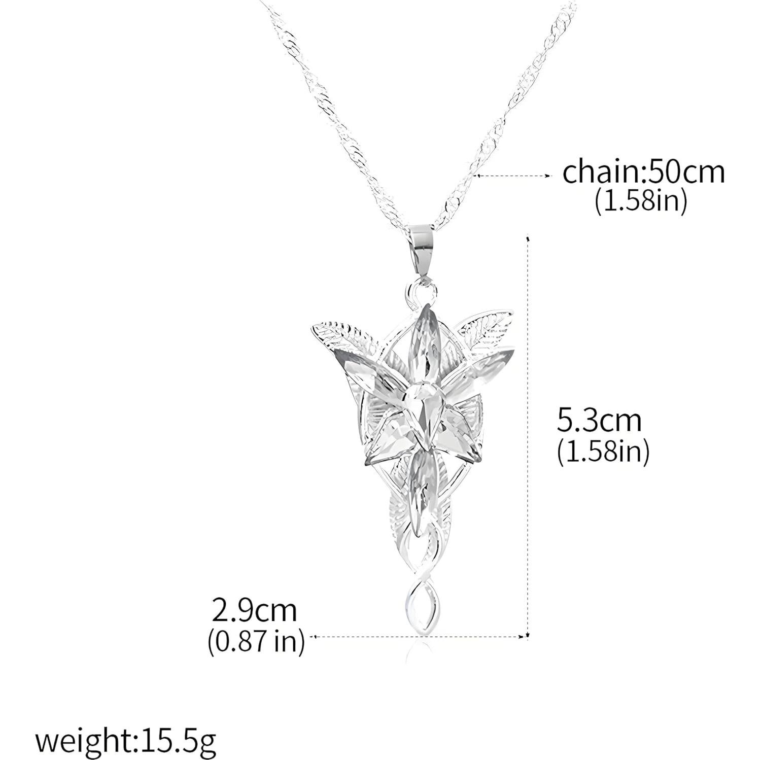 Collar de Espada Rota Narsil de SONGCHANGJEWELRY - Joyería LOTR