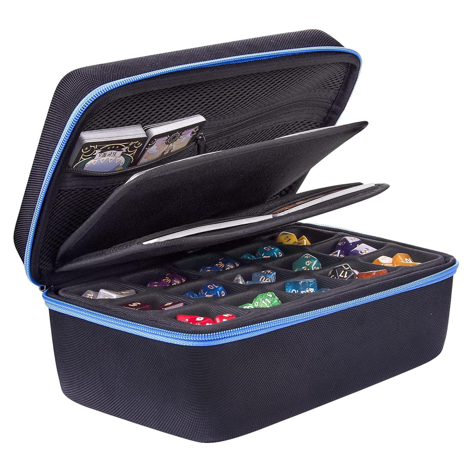 Caja de Almacenamiento de Dados SIQUK Azul Gran Capacidad